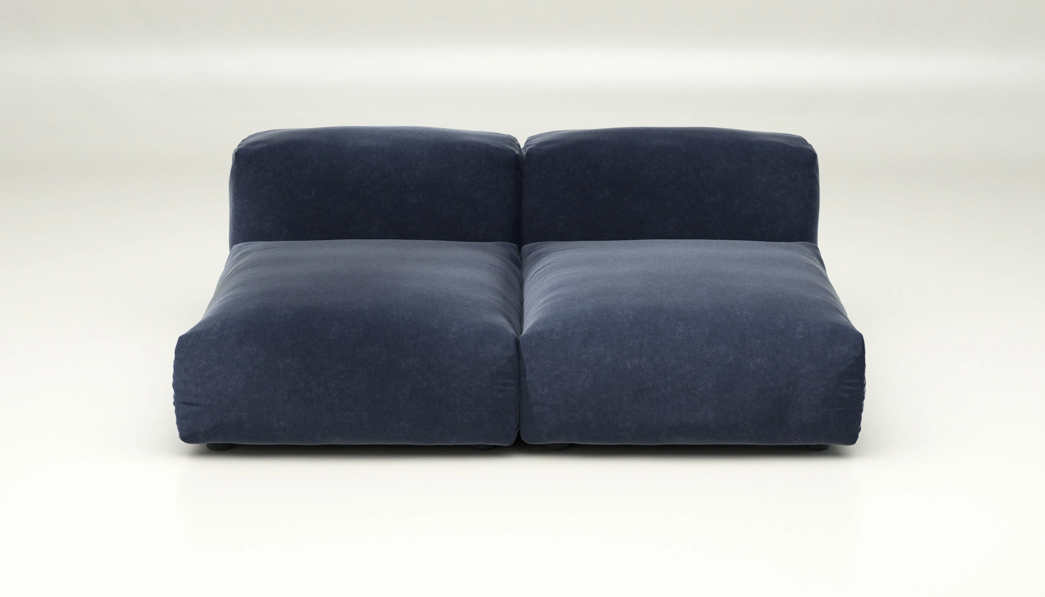 vetsak | Sofa Set 01 Medium - Suave - Navy | Modular Sofa | 2.5 Seater - Image 2
