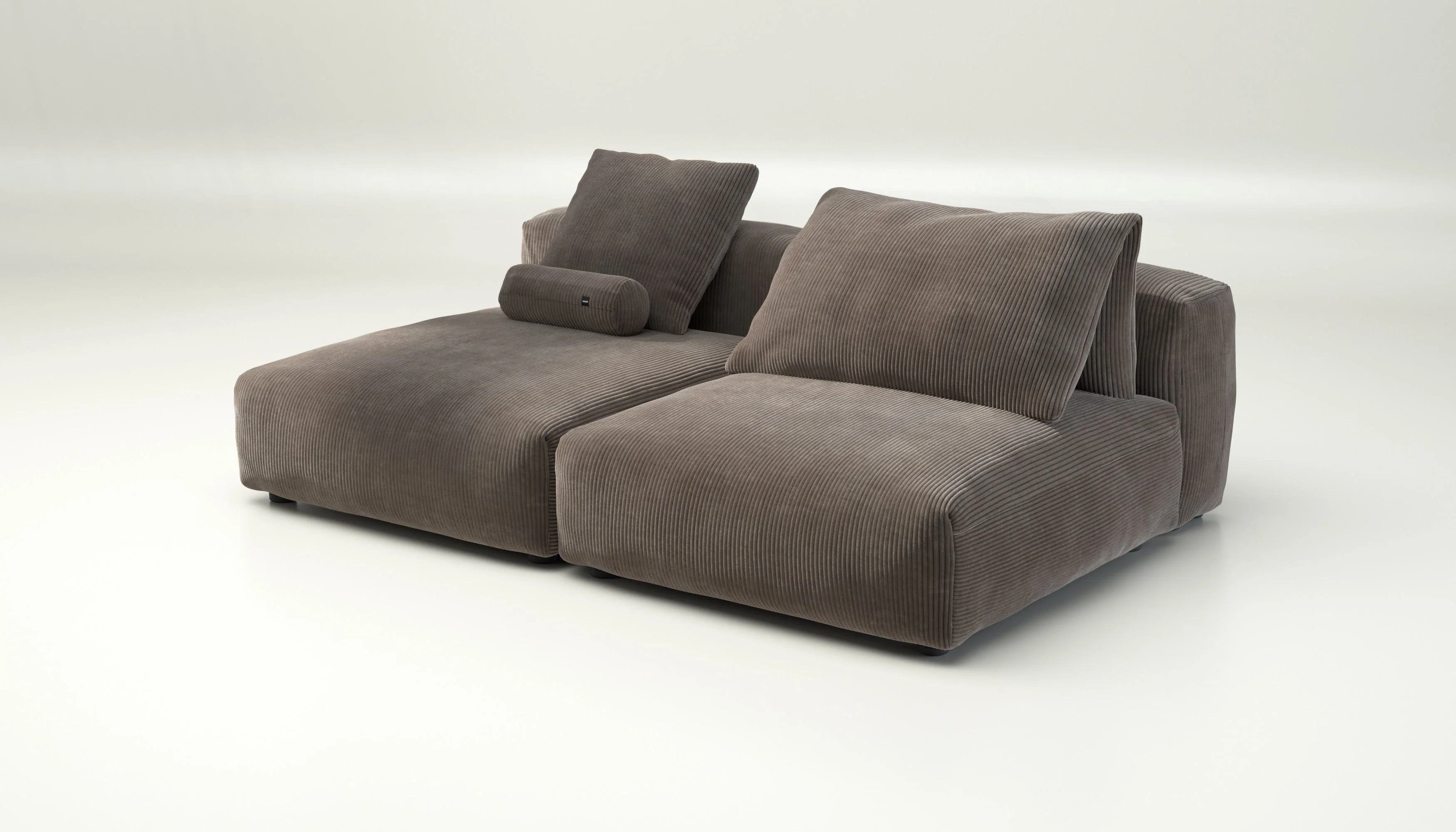 vetsak | Sofa Set 01 XLarge - Cord Velour - Mocha | Modulaire Sofa | 3.5 Zits - Image 3