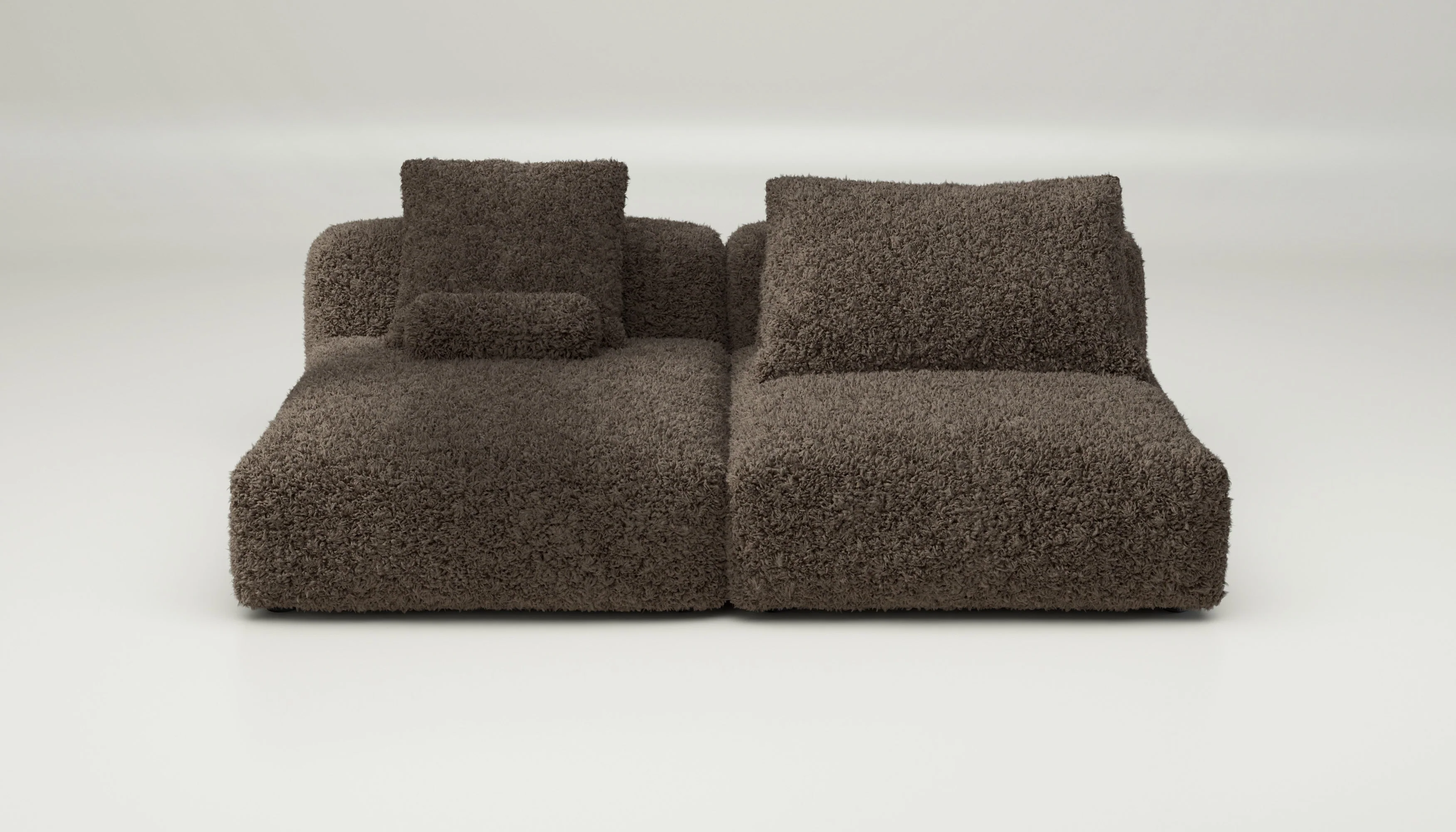 vetsak | Sofa Set 01 XLarge - Doodle - Cacao | Modulaire Sofa | 3.5 Zits