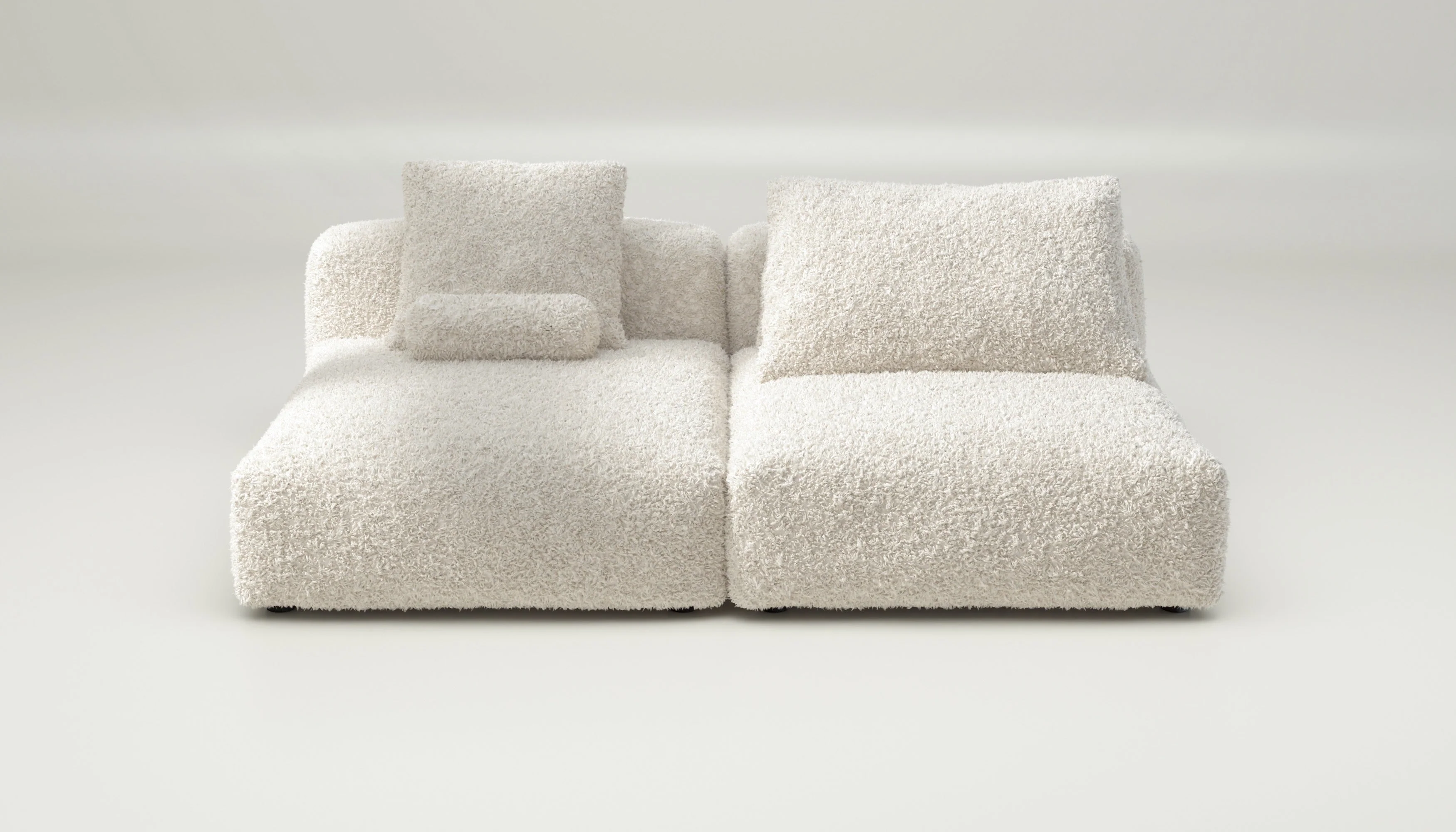 vetsak | Sofa Set 01 XLarge - Doodle - Creme | Modulaire Sofa | 3.5 Zits