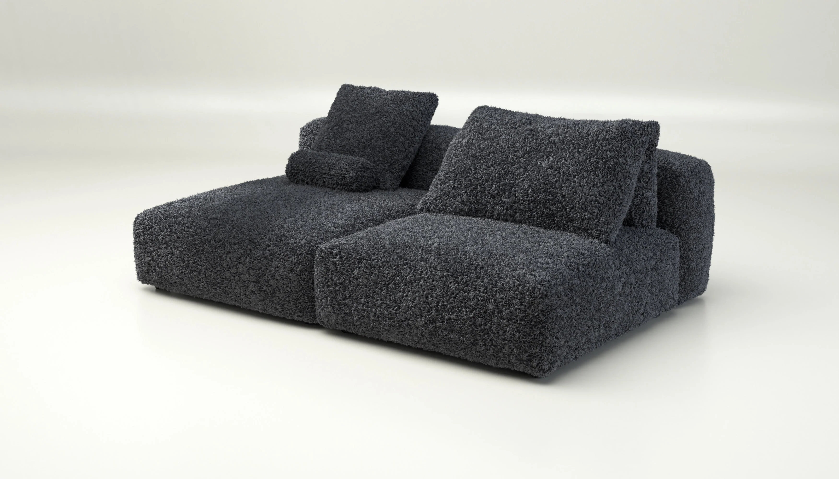 vetsak | Sofa Set 01 XLarge - Doodle - Dark Grey | Modulaire Sofa | 3.5 Zits - Image 3