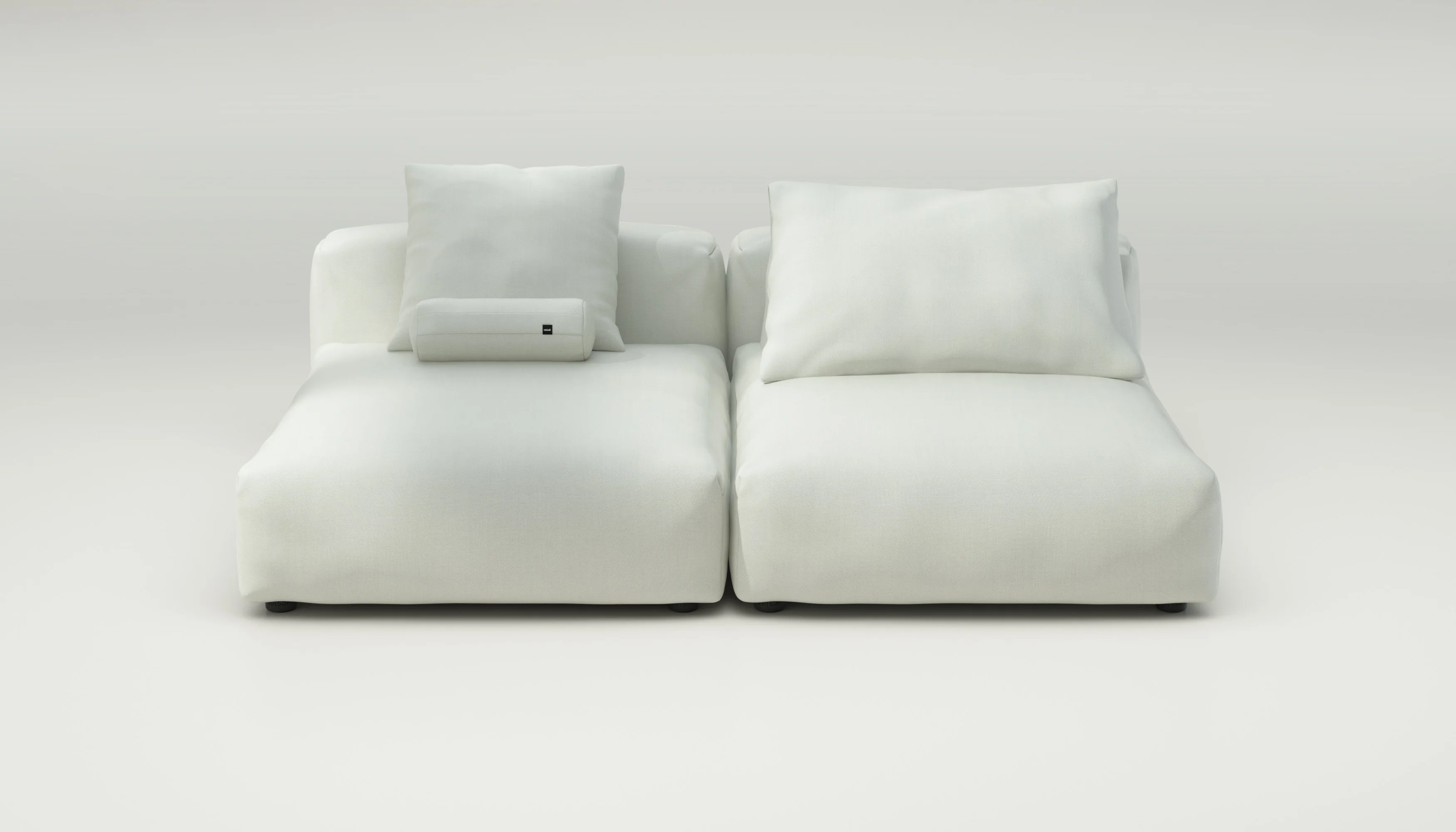 vetsak | Sofa Set 01 XLarge - Herringbone - Creme | Modulaire Sofa | 3.5 Zits