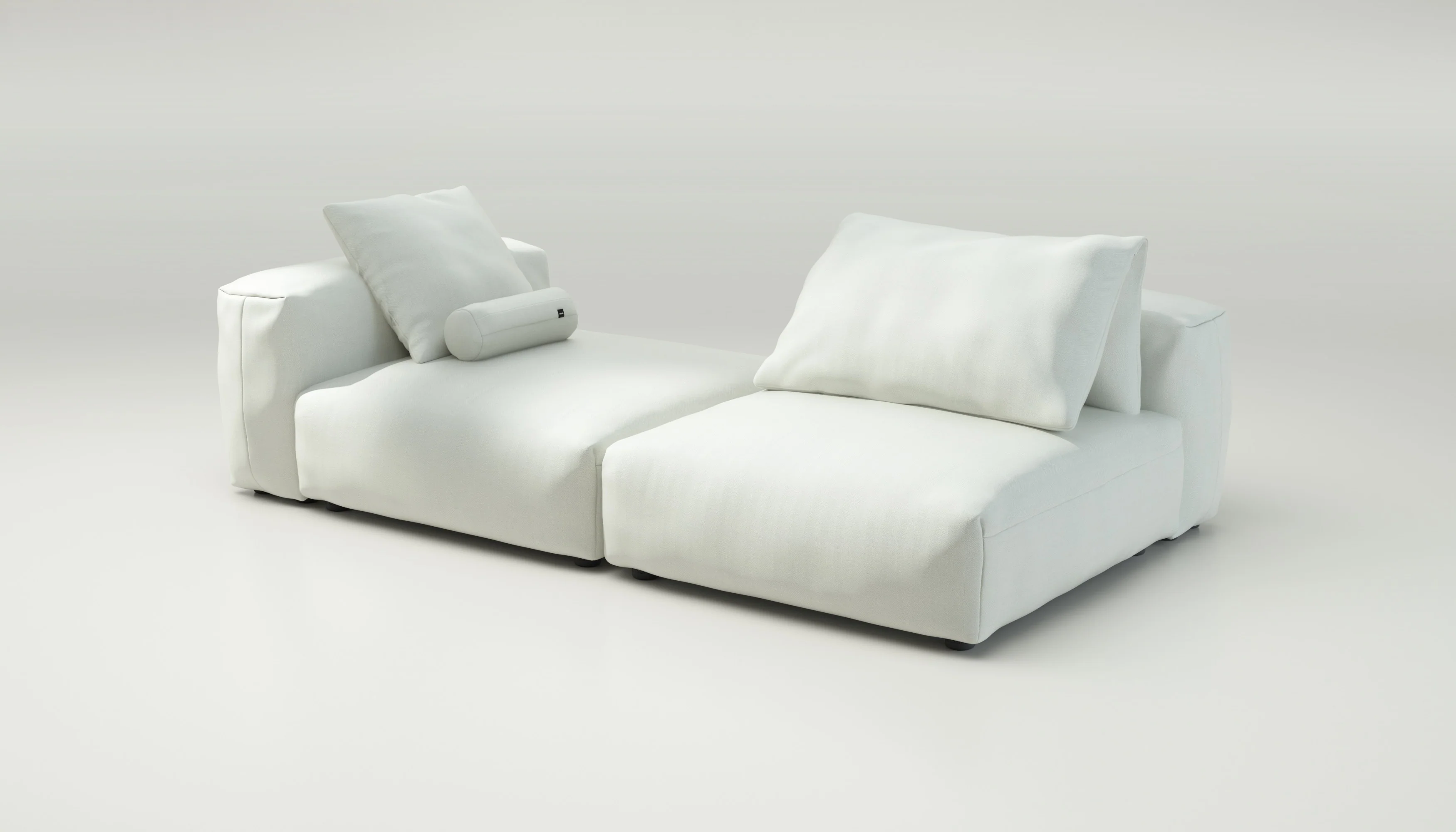 vetsak | Sofa Set 01 XLarge - Herringbone - Creme | Modulaire Sofa | 3.5 Zits - Image 4