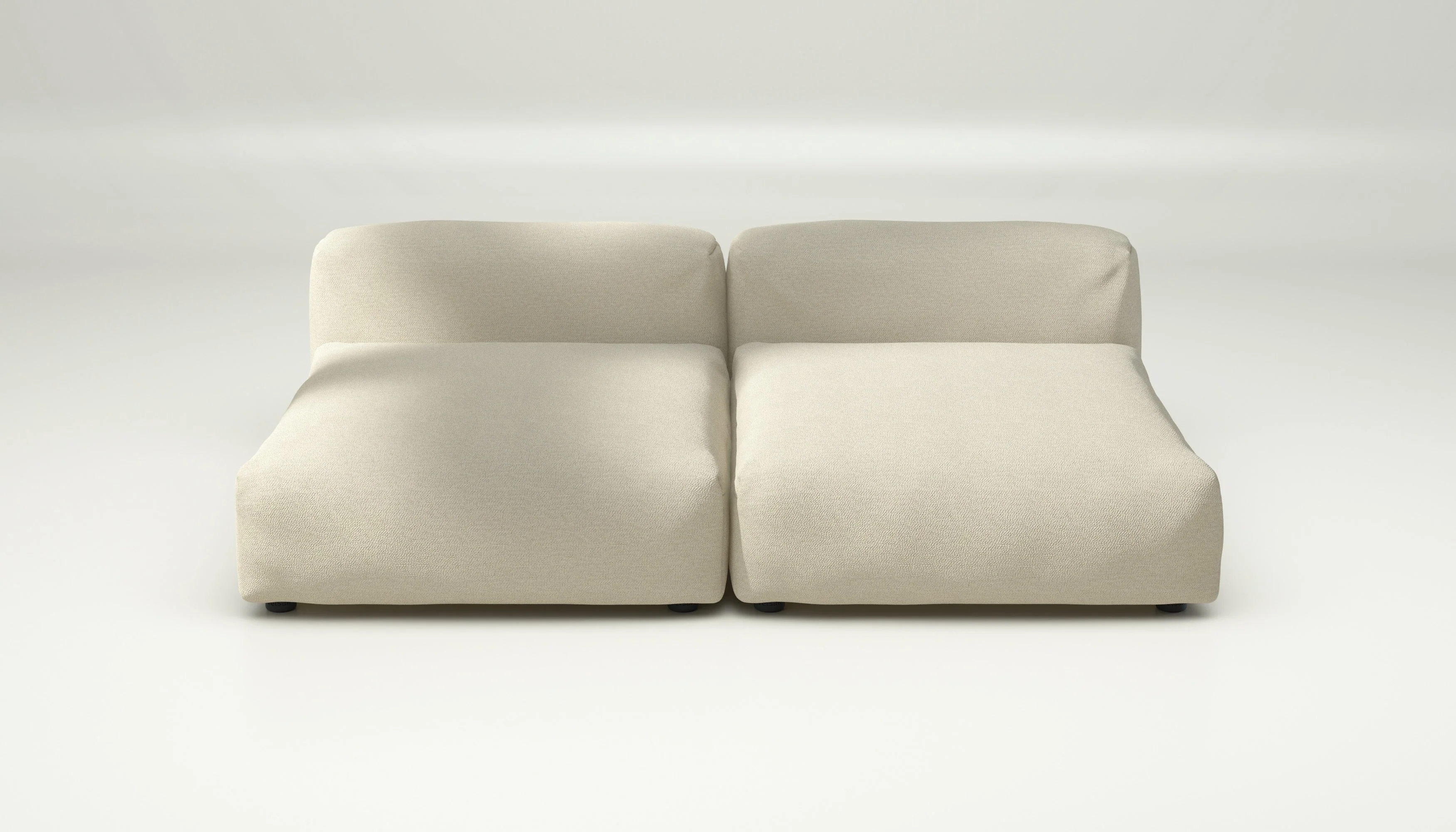 vetsak | Sofa Set 01 XLarge - Loop Loop - Duna | Modulaire Sofa | 3.5 Zits - Image 2