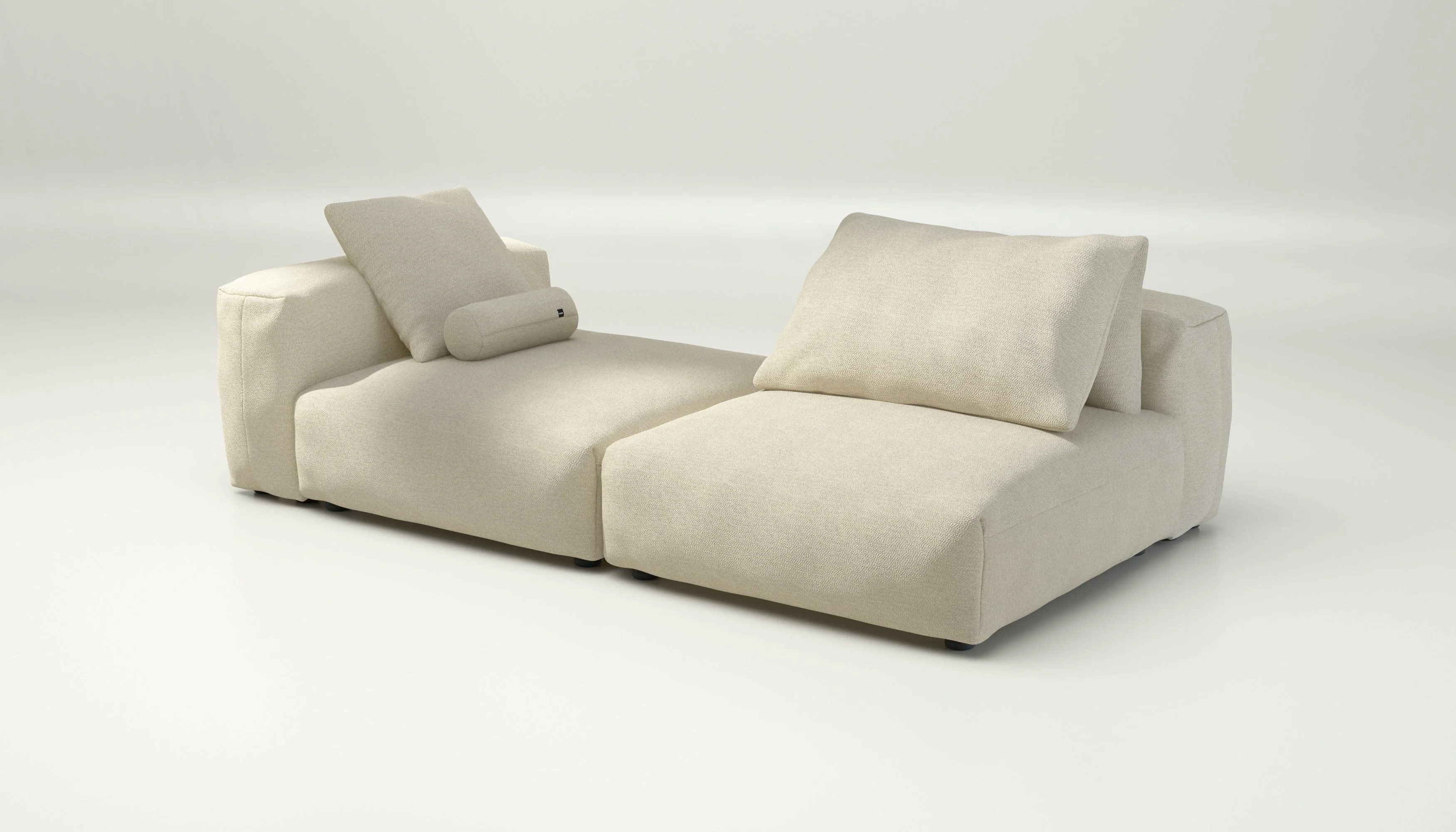 vetsak | Sofa Set 01 XLarge - Loop Loop - Duna | Modulaire Sofa | 3.5 Zits - Image 4