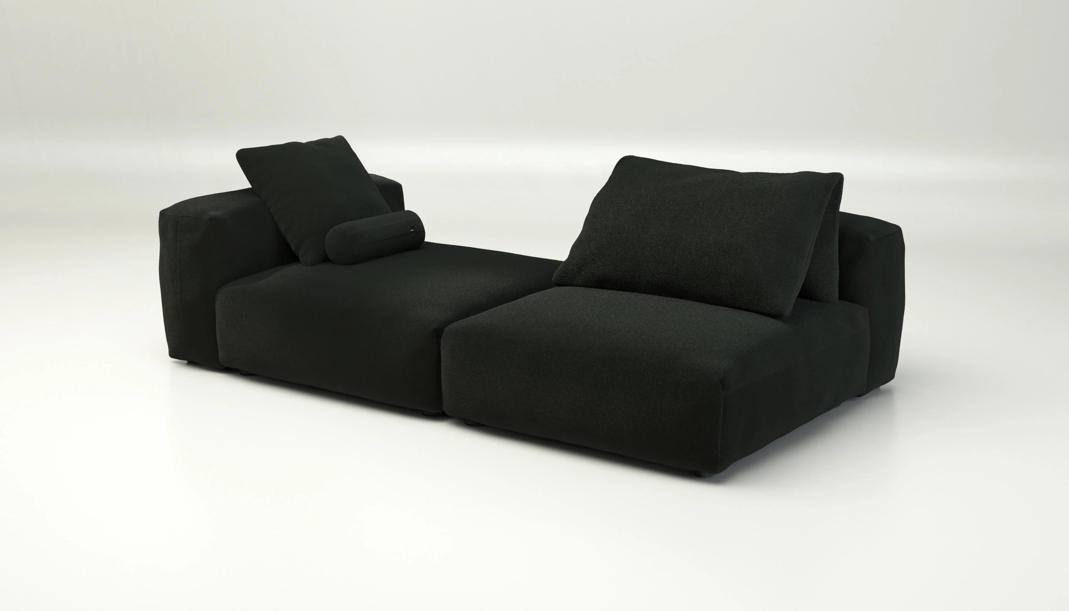 vetsak | Sofa Set 01 XLarge - Loop Loop - Mousse | Modulaire Sofa | 3.5 Zits - Image 4