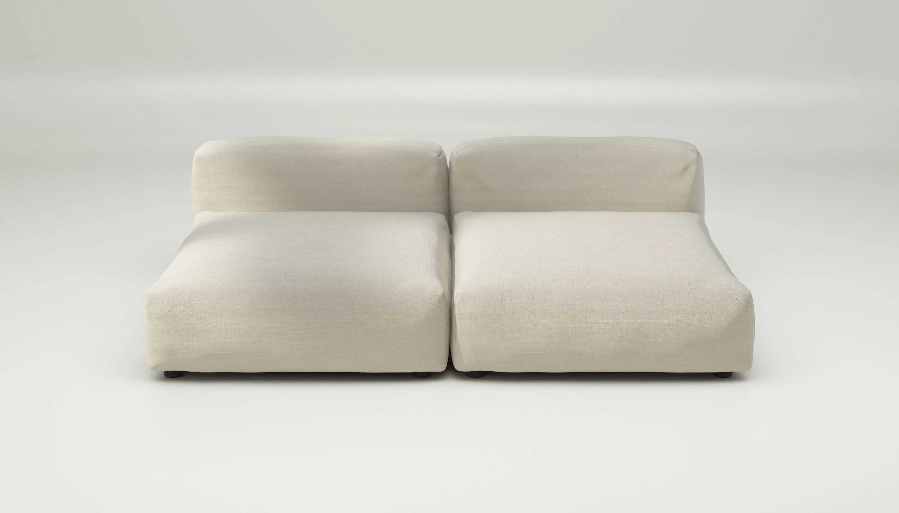 vetsak | Sofa Set 01 XLarge - Pique - Beige | Modular Sofa | 3.5 Seater - Image 2