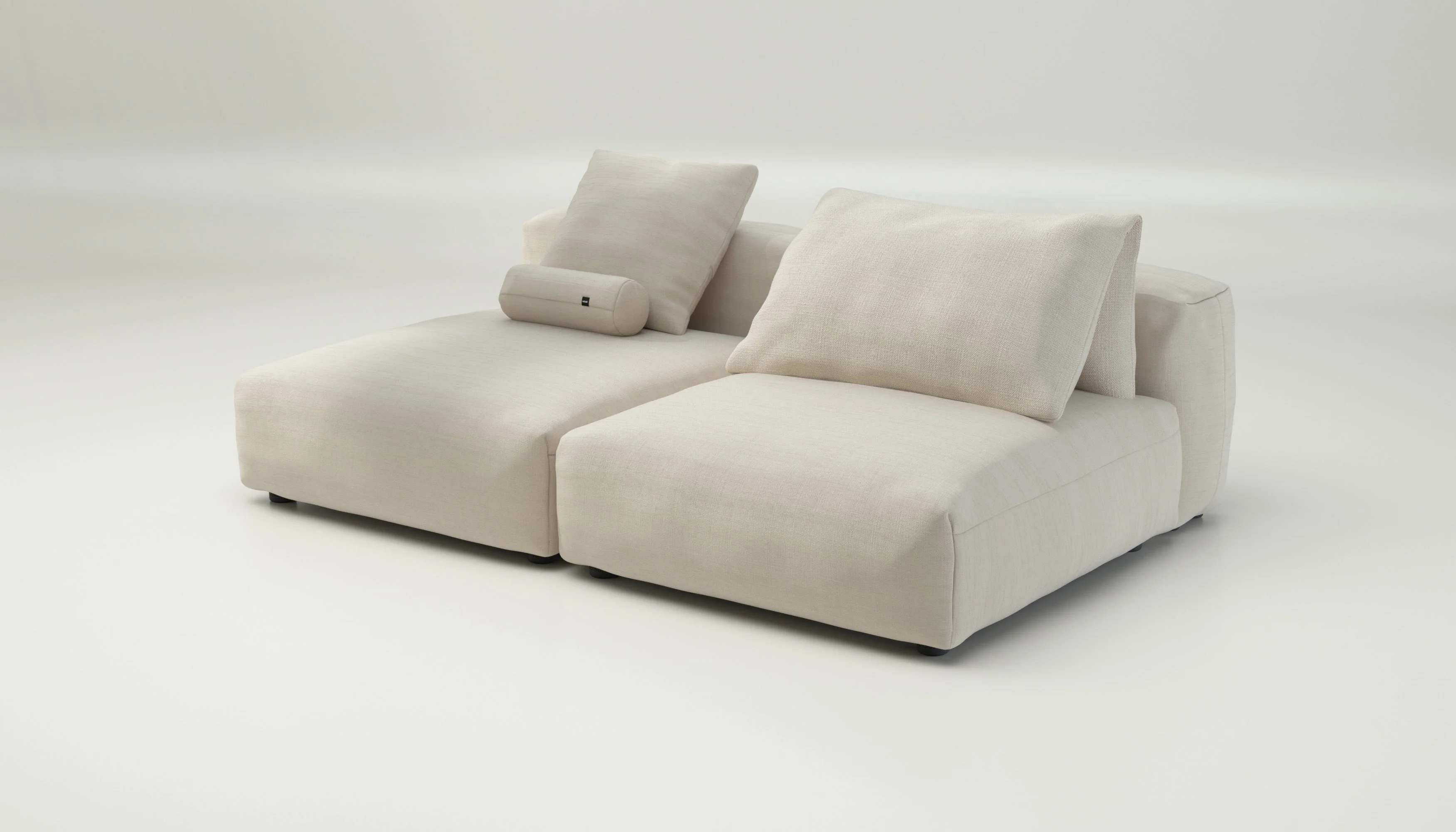 vetsak | Sofa Set 01 XLarge - Pique - Beige | Modular Sofa | 3.5 Seater - Image 3