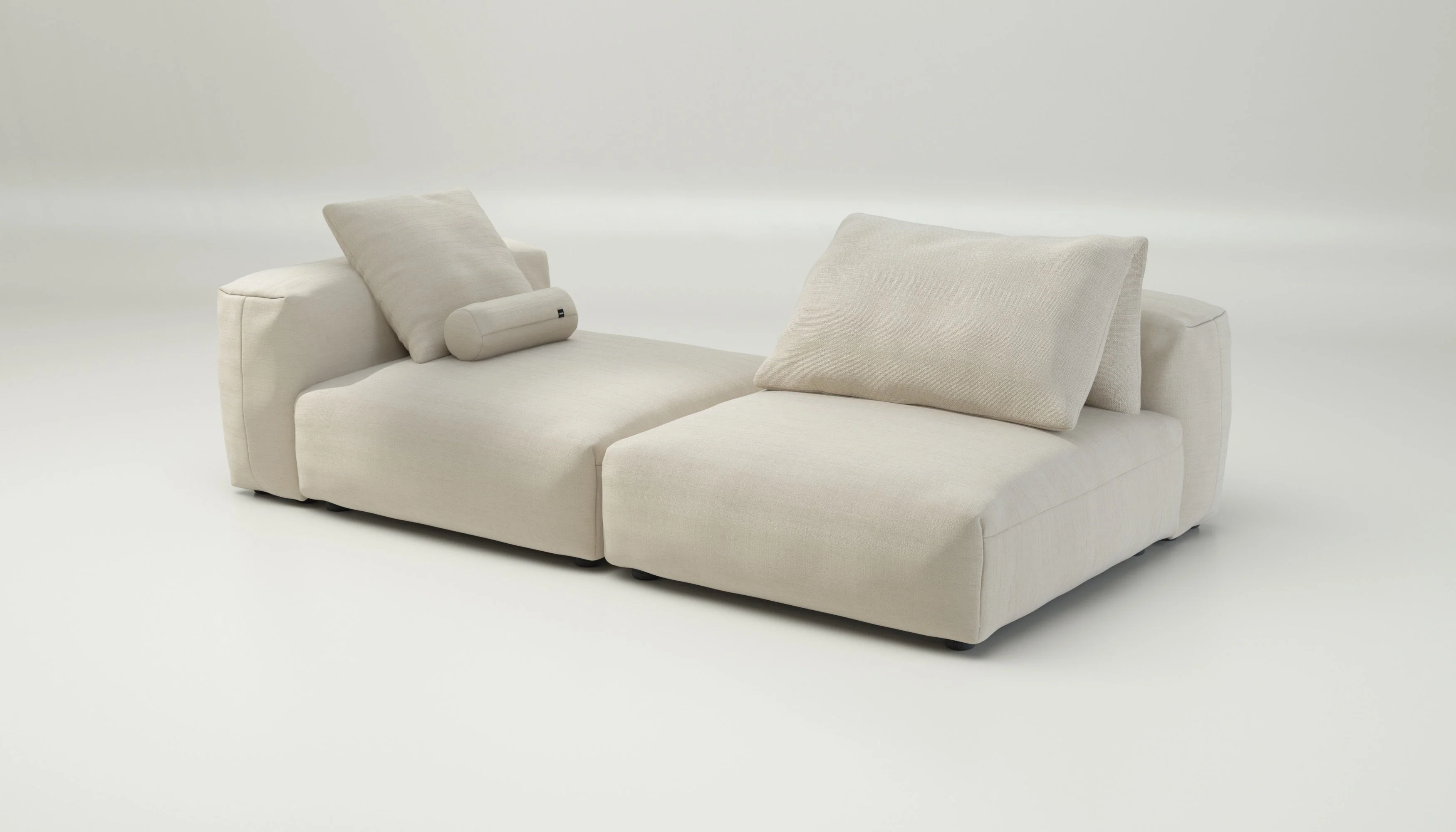 vetsak | Sofa Set 01 XLarge - Pique - Beige | Modular Sofa | 3.5 Seater - Image 4