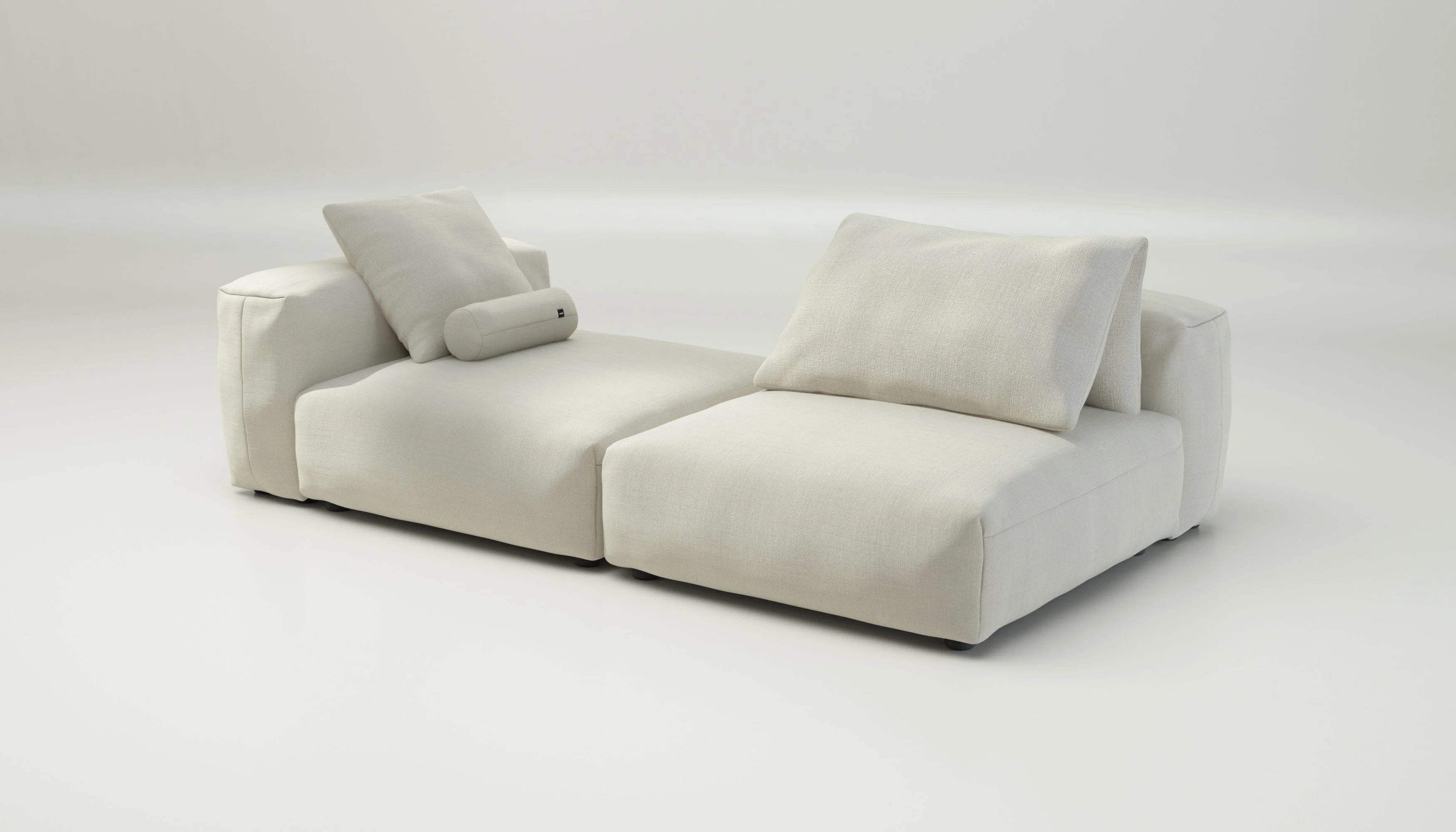 vetsak | Sofa Set 01 XLarge - Pique - Creme | Modulaire Sofa | 3.5 Zits - Image 4