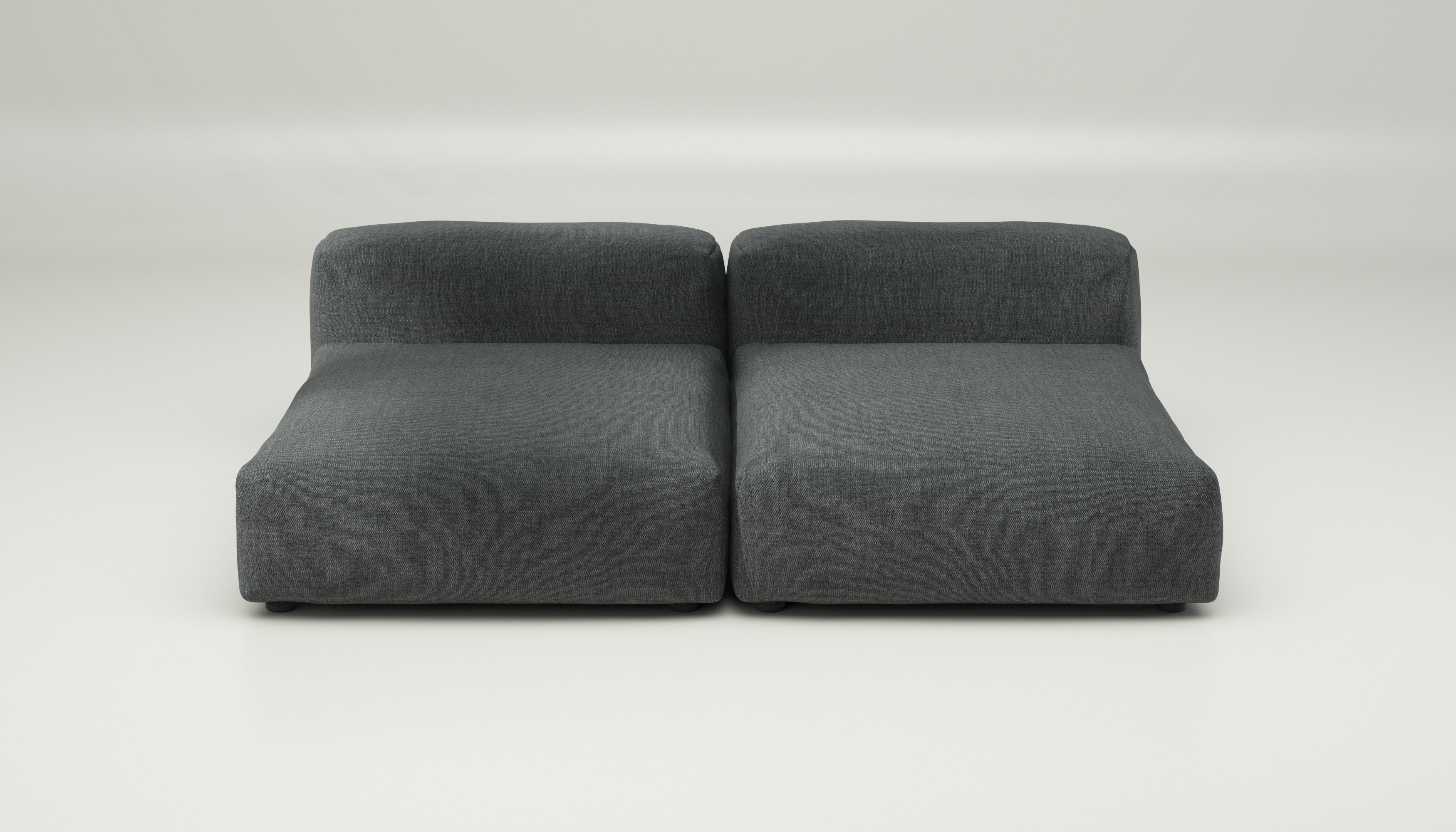 vetsak | Sofa Set 01 XLarge - Pique - Dark Grey | Modular Sofa | 3.5 Seater - Image 2