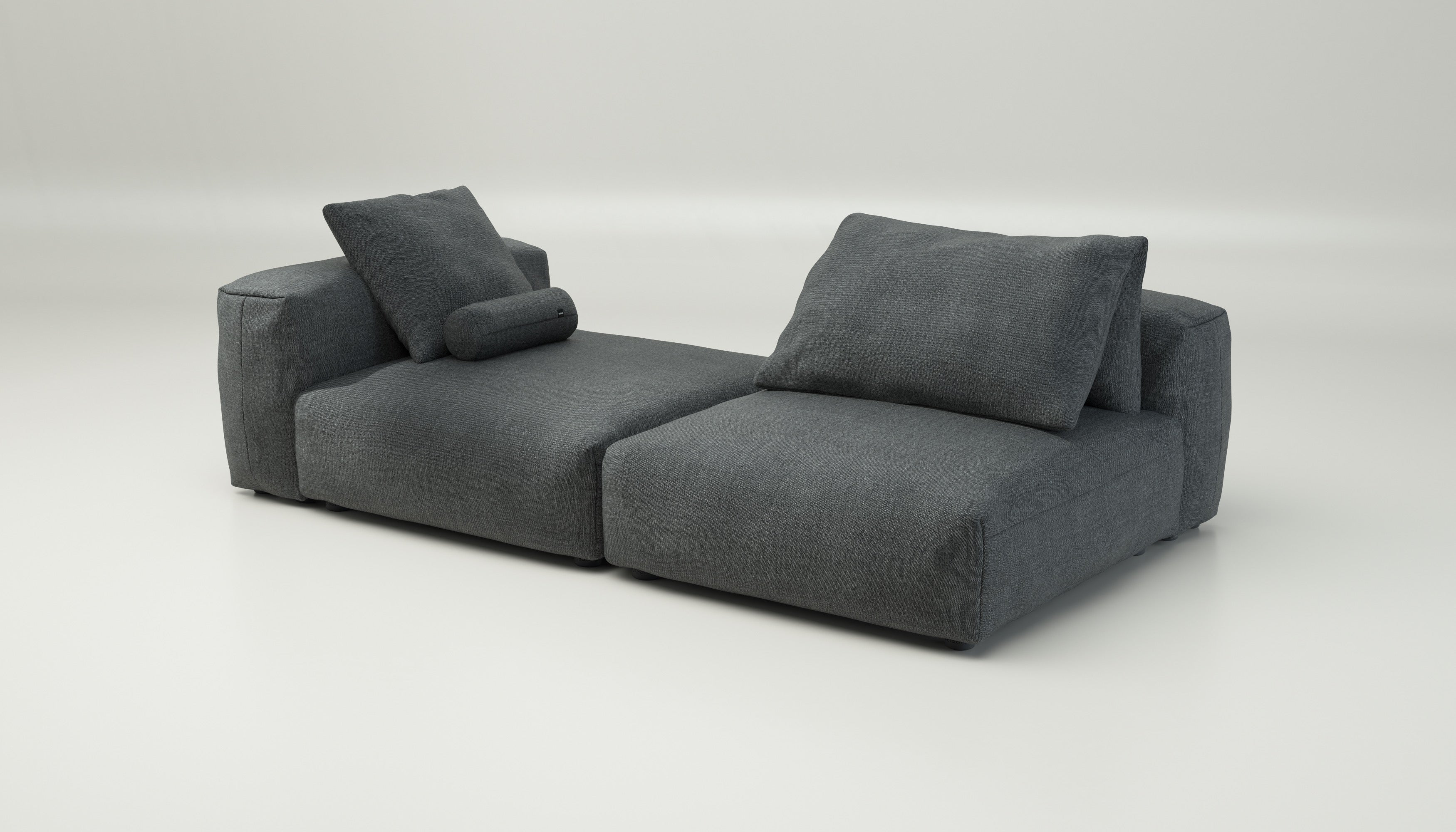 vetsak | Sofa Set 01 XLarge - Pique - Dark Grey | Modular Sofa | 3.5 Seater - Image 4