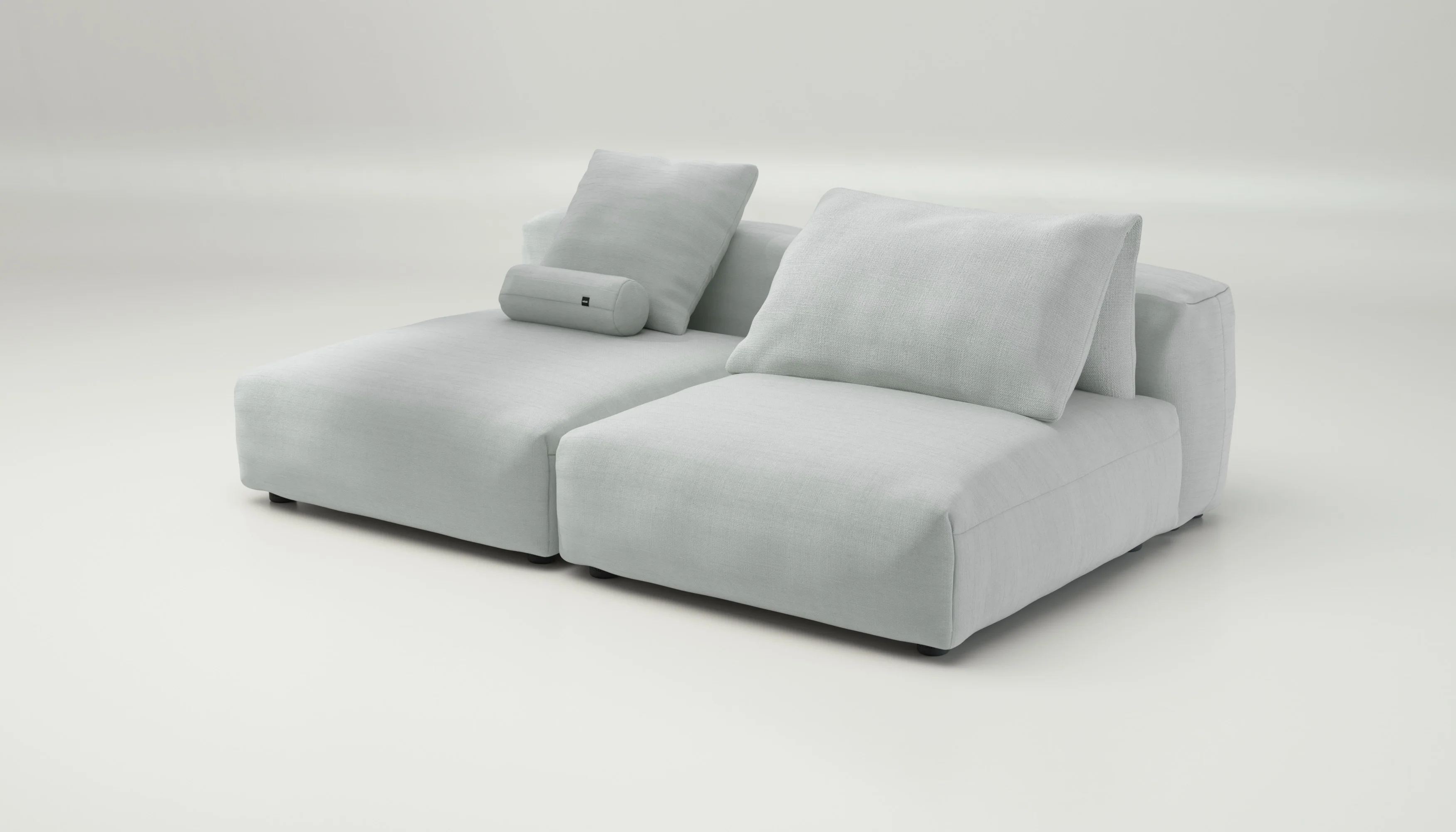 vetsak | Sofa Set 01 XLarge - Pique - Light Grey | Modular Sofa | 3.5 Seater - Image 3