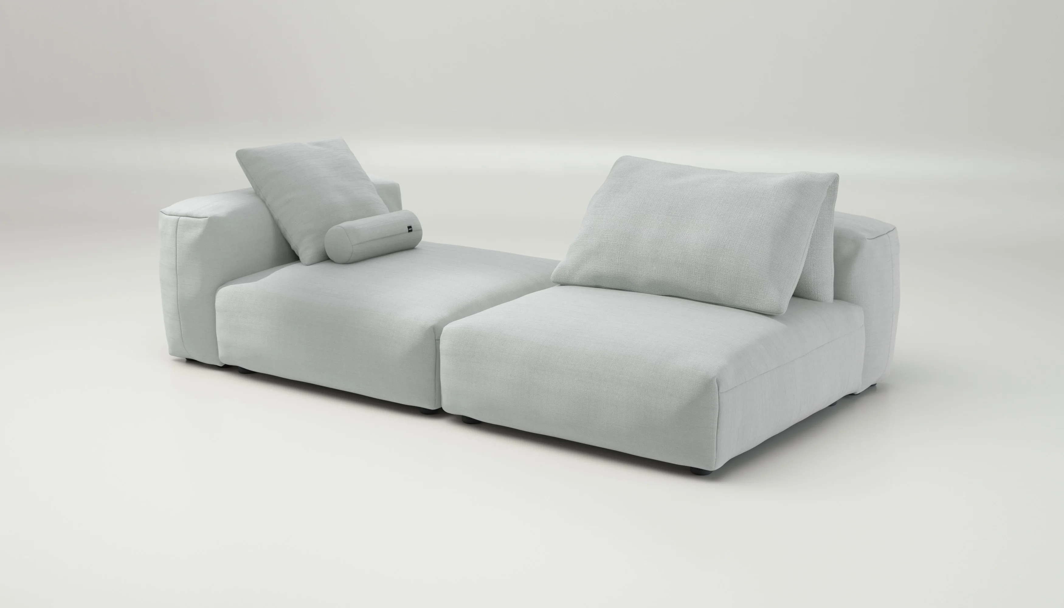vetsak | Sofa Set 01 XLarge - Pique - Light Grey | Modular Sofa | 3.5 Seater - Image 4
