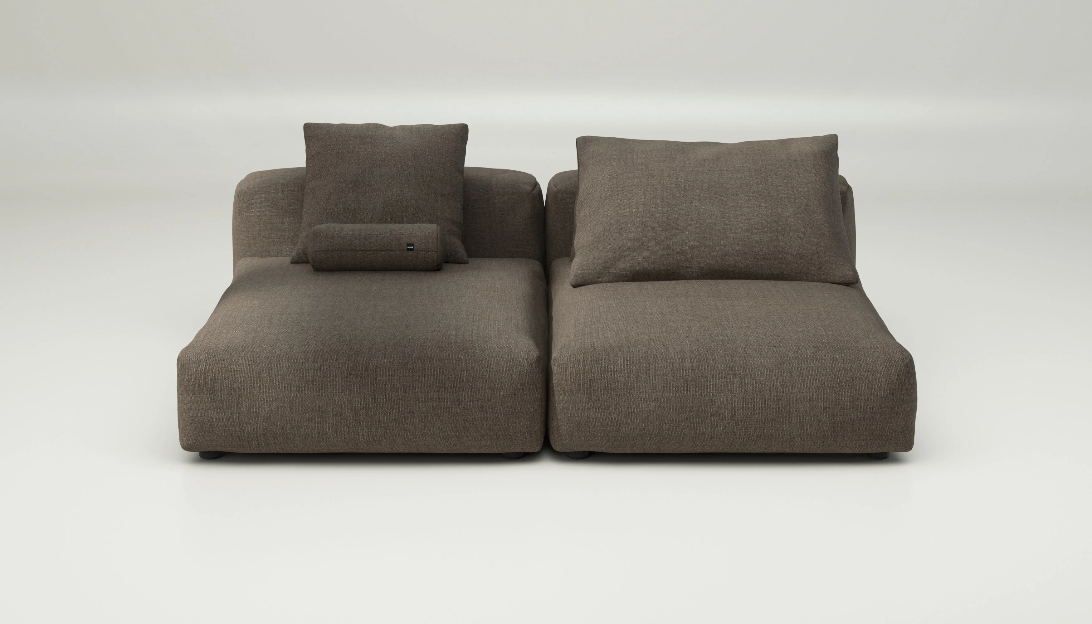 vetsak | Sofa Set 01 XLarge - Pique - Taupe | Modular Sofa | 3.5 Seater