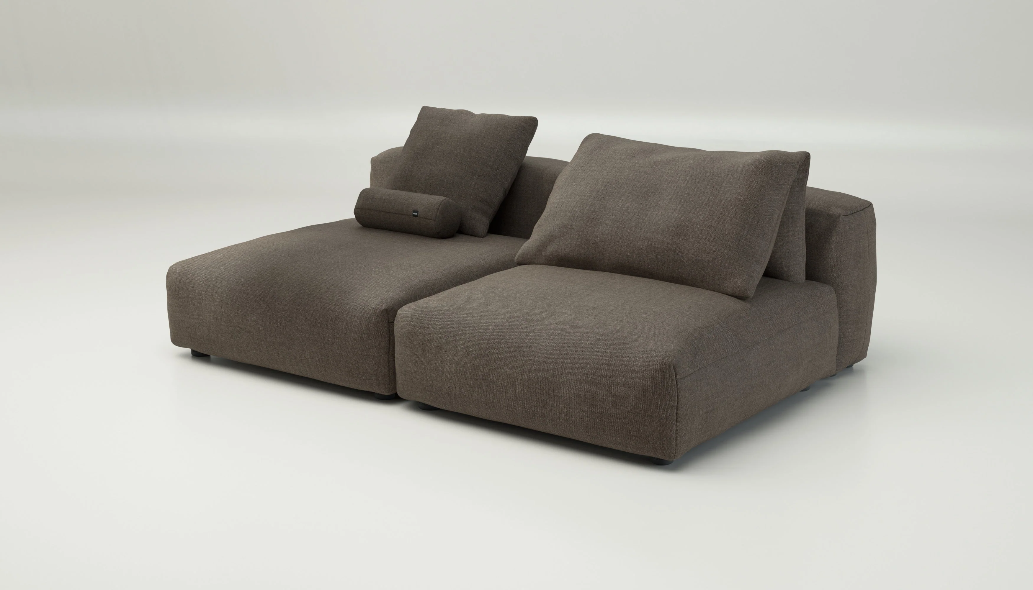 vetsak | Sofa Set 01 XLarge - Pique - Taupe | Modular Sofa | 3.5 Seater - Image 3