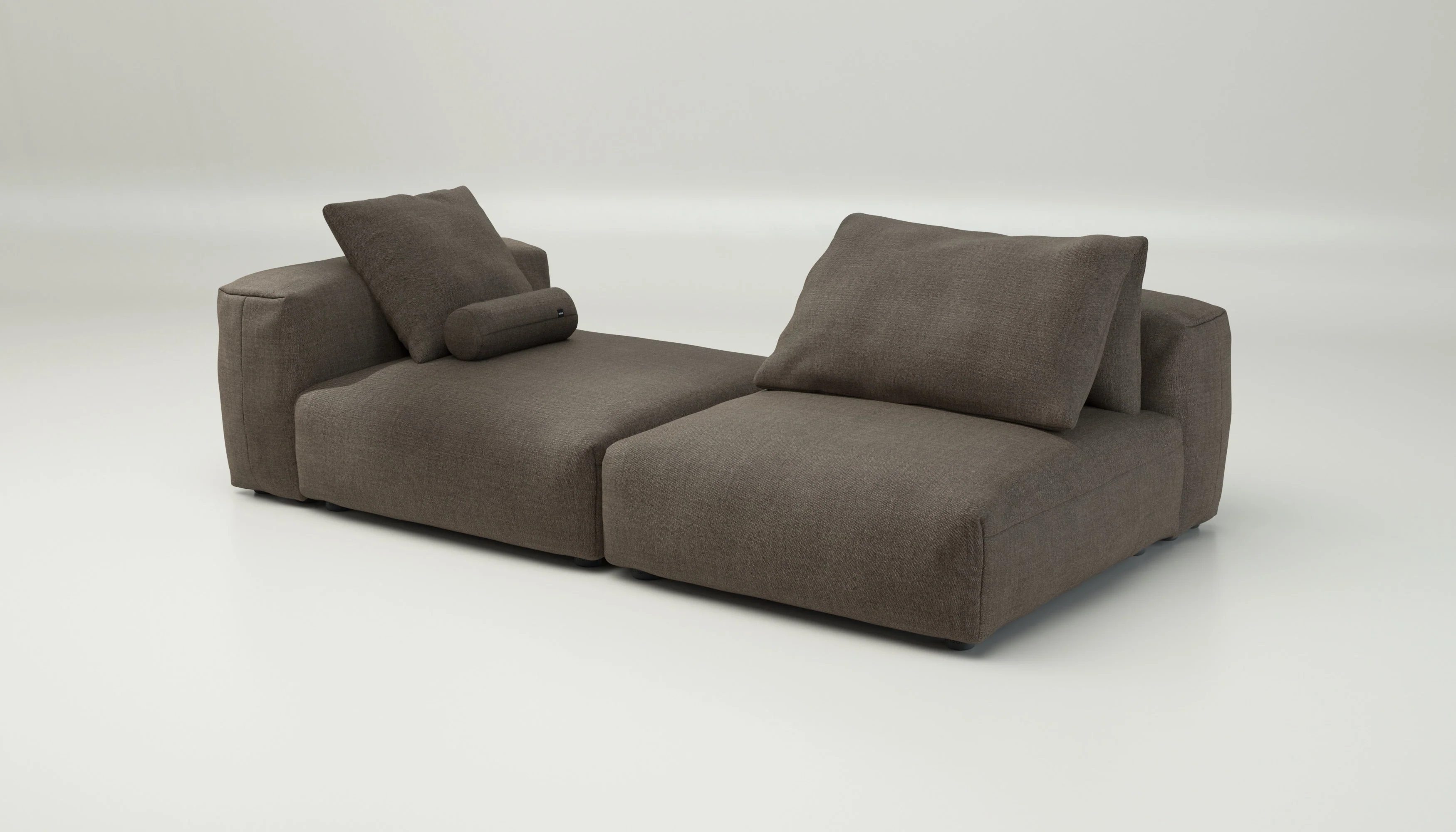 vetsak | Sofa Set 01 XLarge - Pique - Taupe | Modular Sofa | 3.5 Seater - Image 4