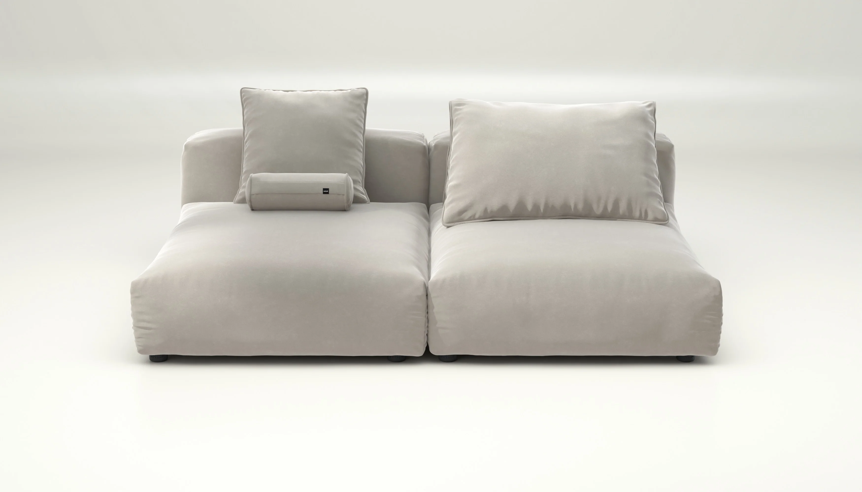 vetsak | Sofa Set 01 XLarge - Suave - Clay | Modulaire Sofa | 3.5 Zits