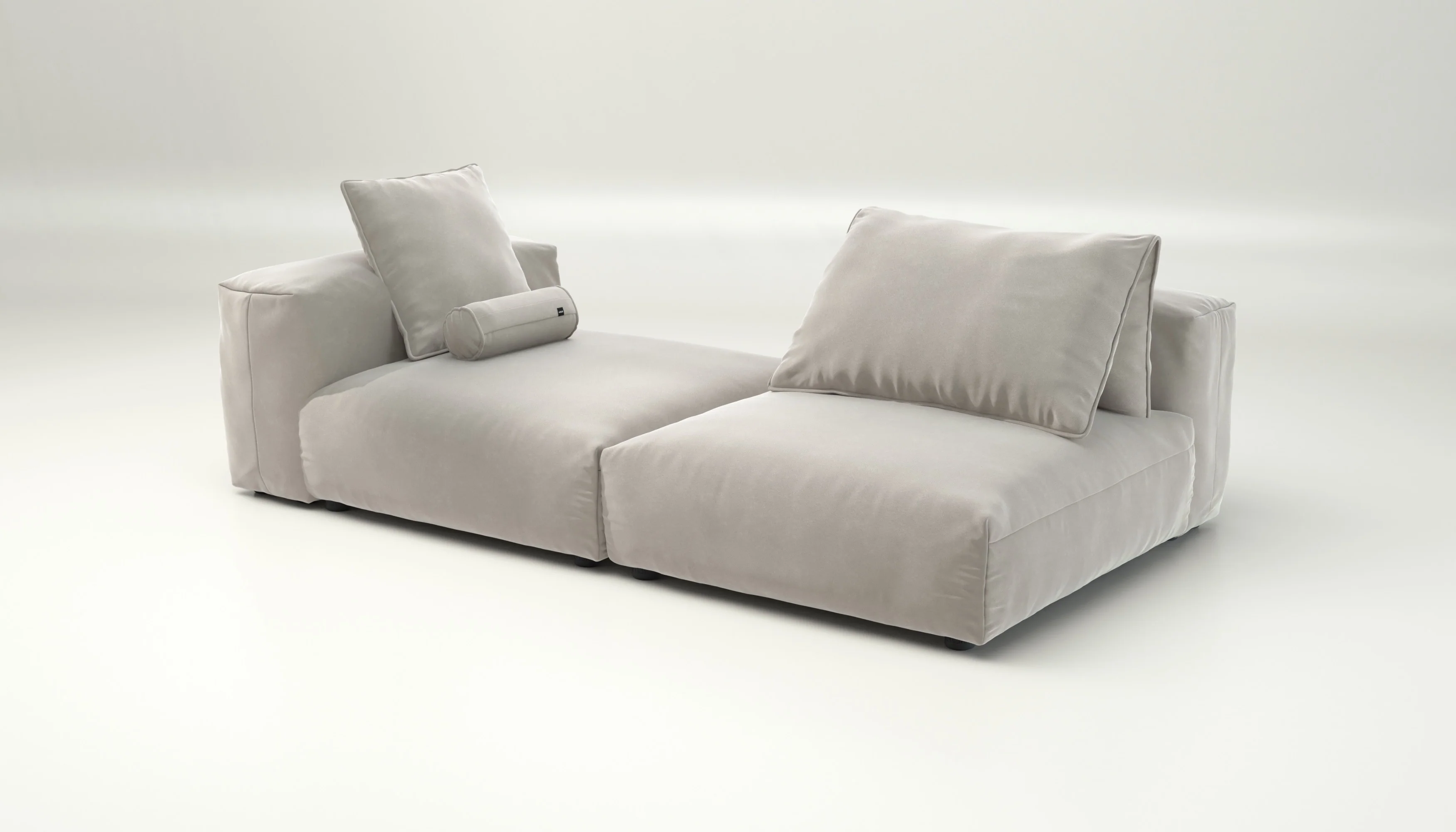 vetsak | Sofa Set 01 XLarge - Suave - Clay | Modulaire Sofa | 3.5 Zits - Image 4