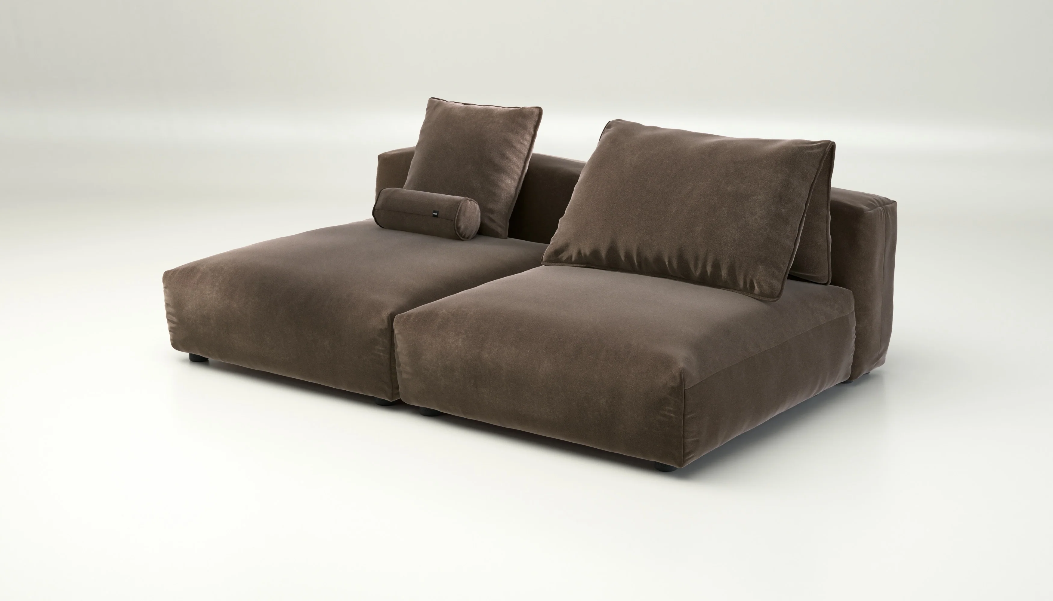 vetsak | Sofa Set 01 XLarge - Suave - Espresso | Modulaire Sofa | 3.5 Zits - Image 3