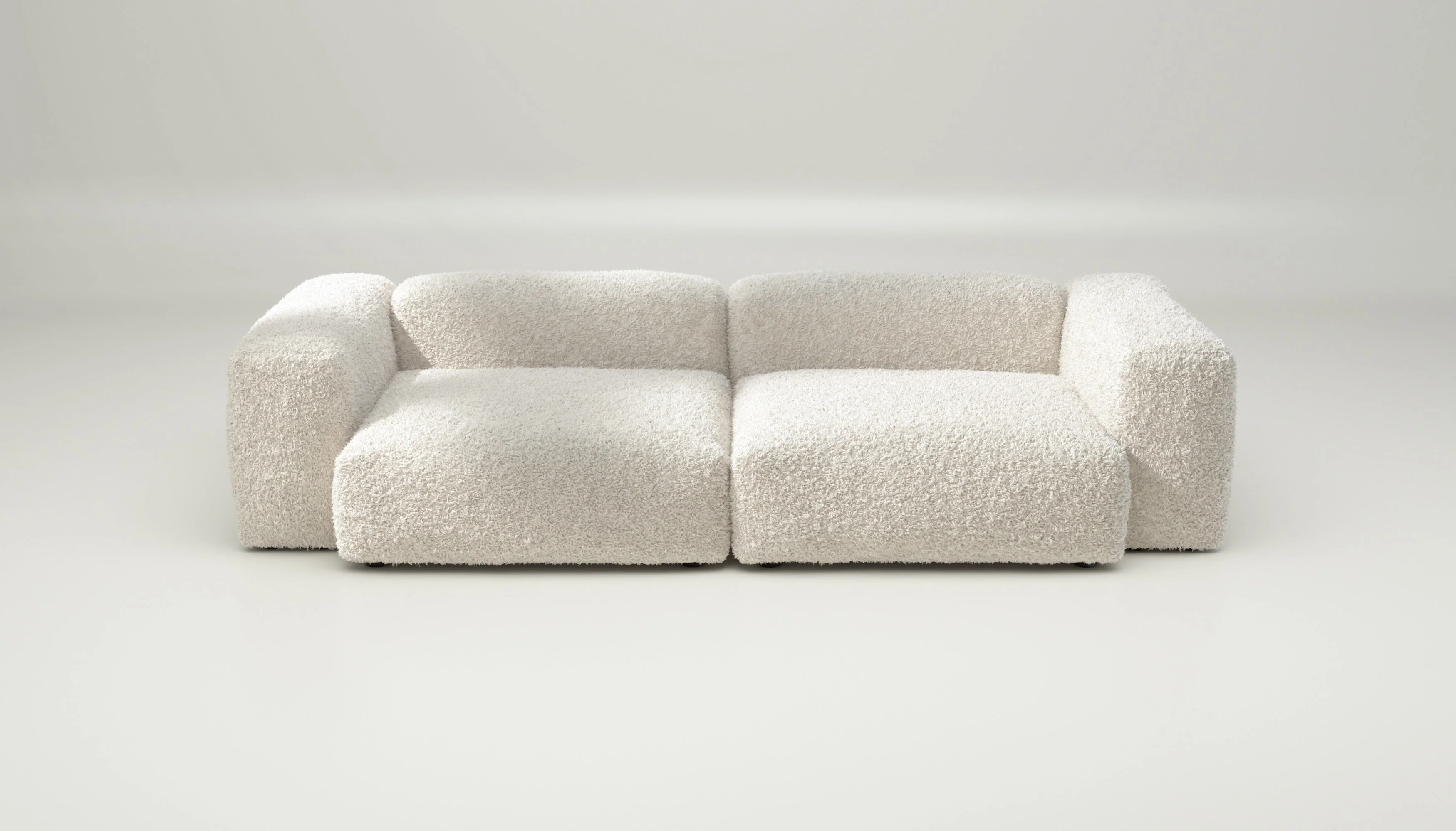 vetsak | Sofa Set 02 Large - Doodle - Creme | Modulaire Sofa | 3.5 Zits | Big Sofa - Image 2