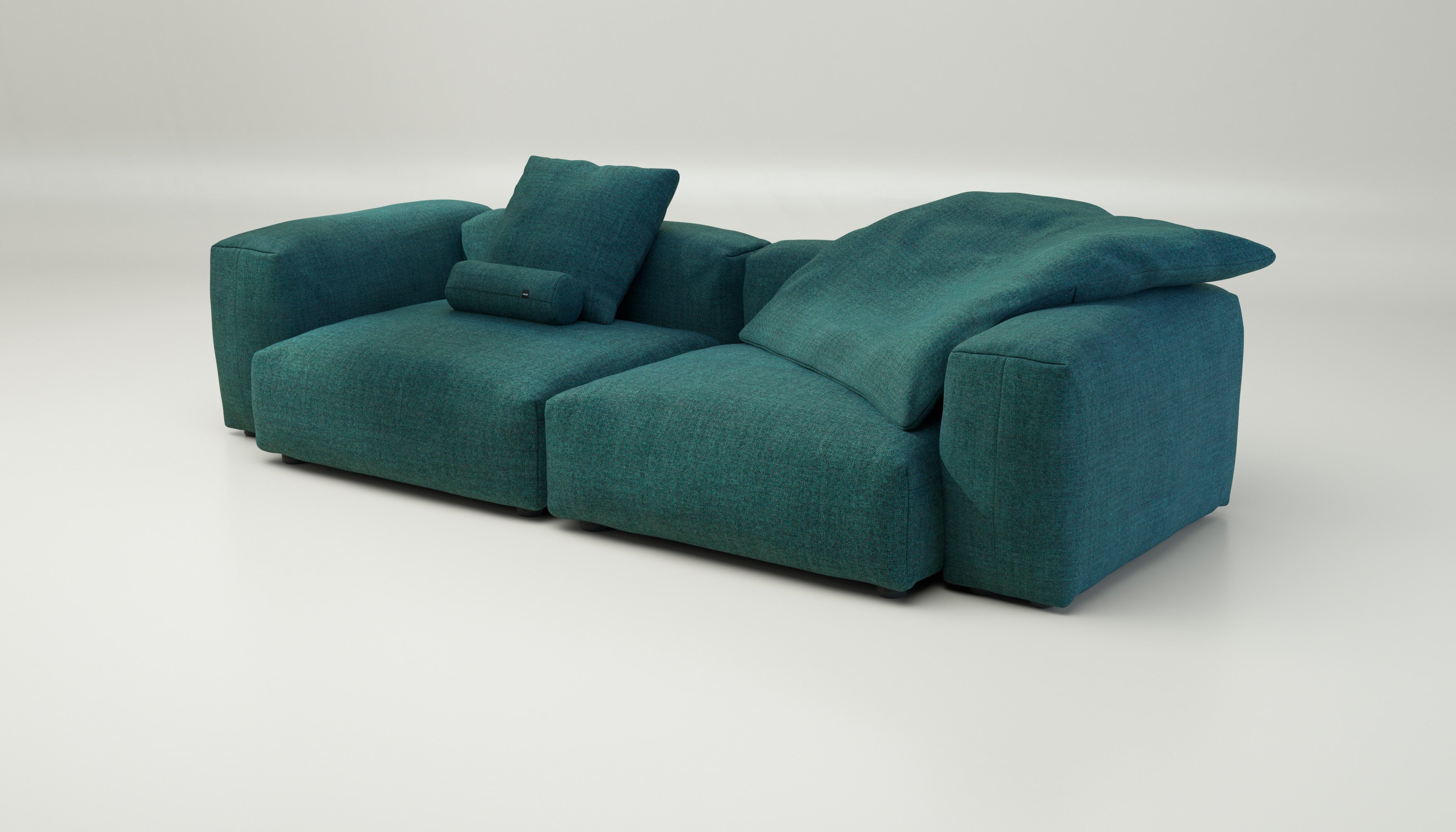 vetsak | Sofa Set 02 Large - Pique - Cedar | Modular Sofa | 3.5 Seater | Big Sofa - Image 3
