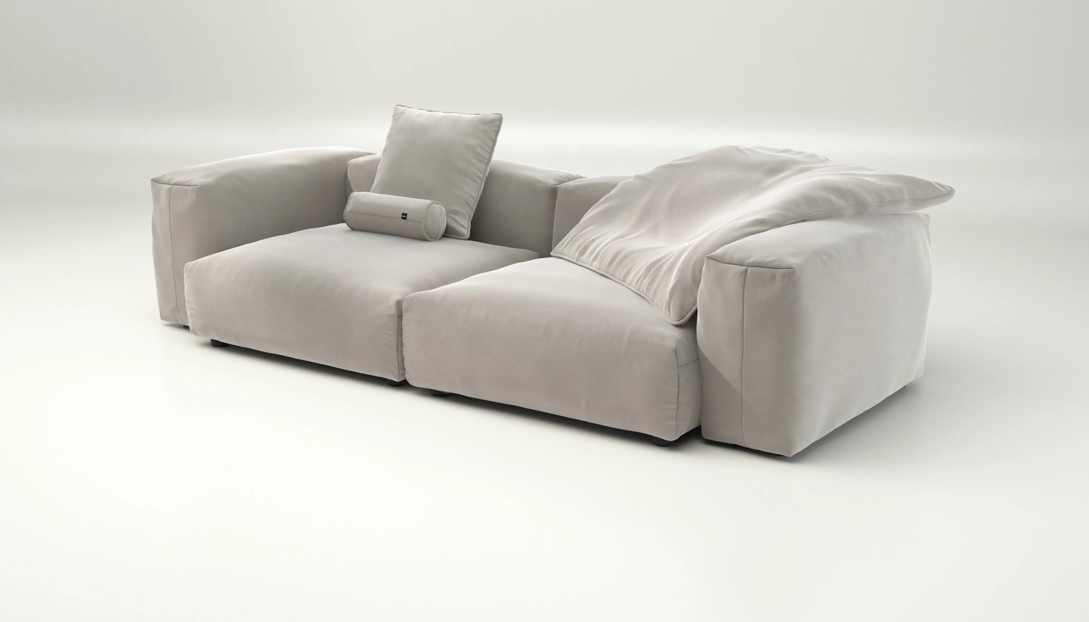 vetsak | Sofa Set 02 Large - Suave - Clay | Modulaire Sofa | 3.5 Zits | Big Sofa - Image 3