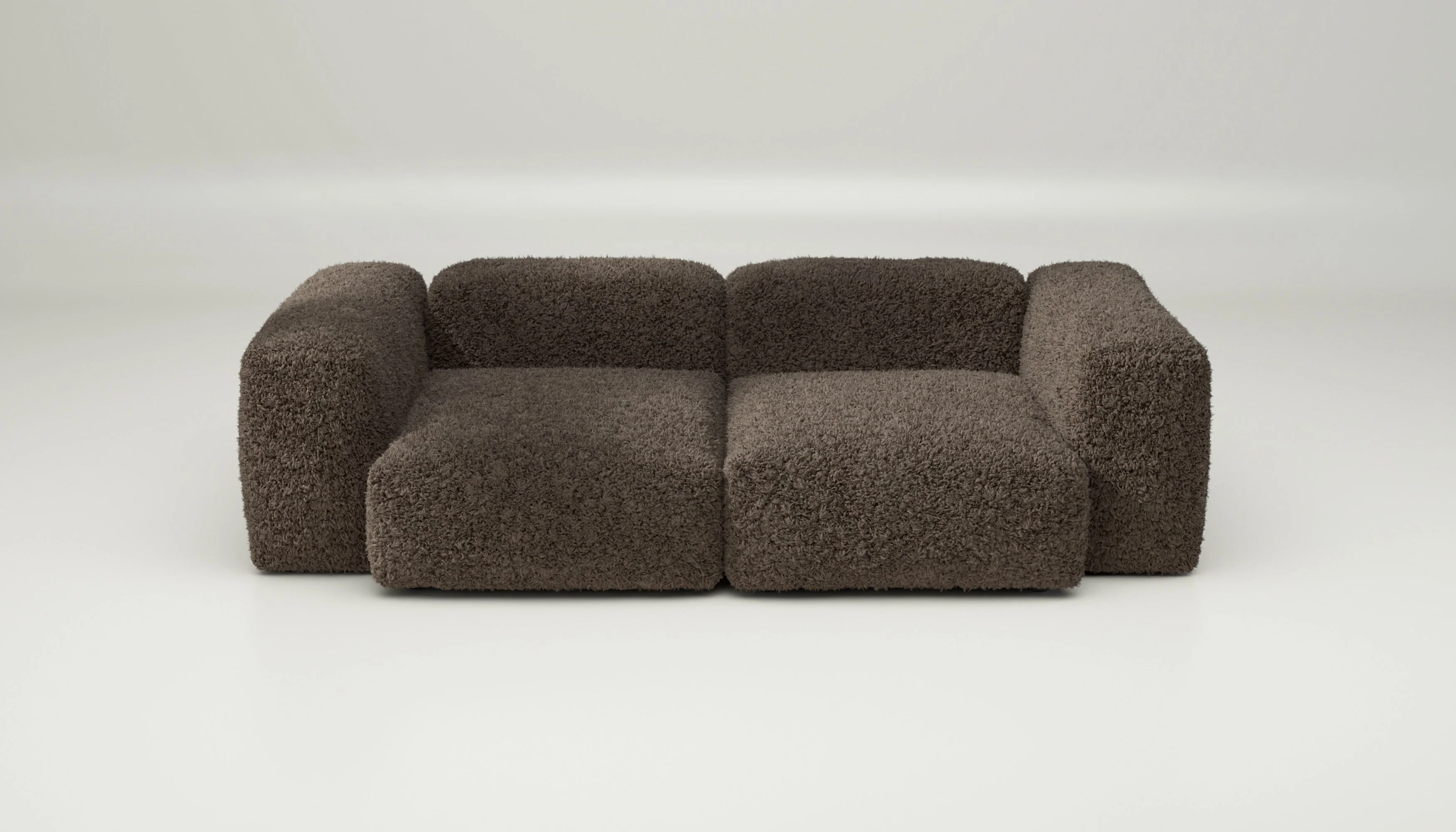 vetsak | Sofa Set 02 Medium - Doodle - Cacao | Modulaire Sofa | 2.5 Zits | Big Sofa - Image 2