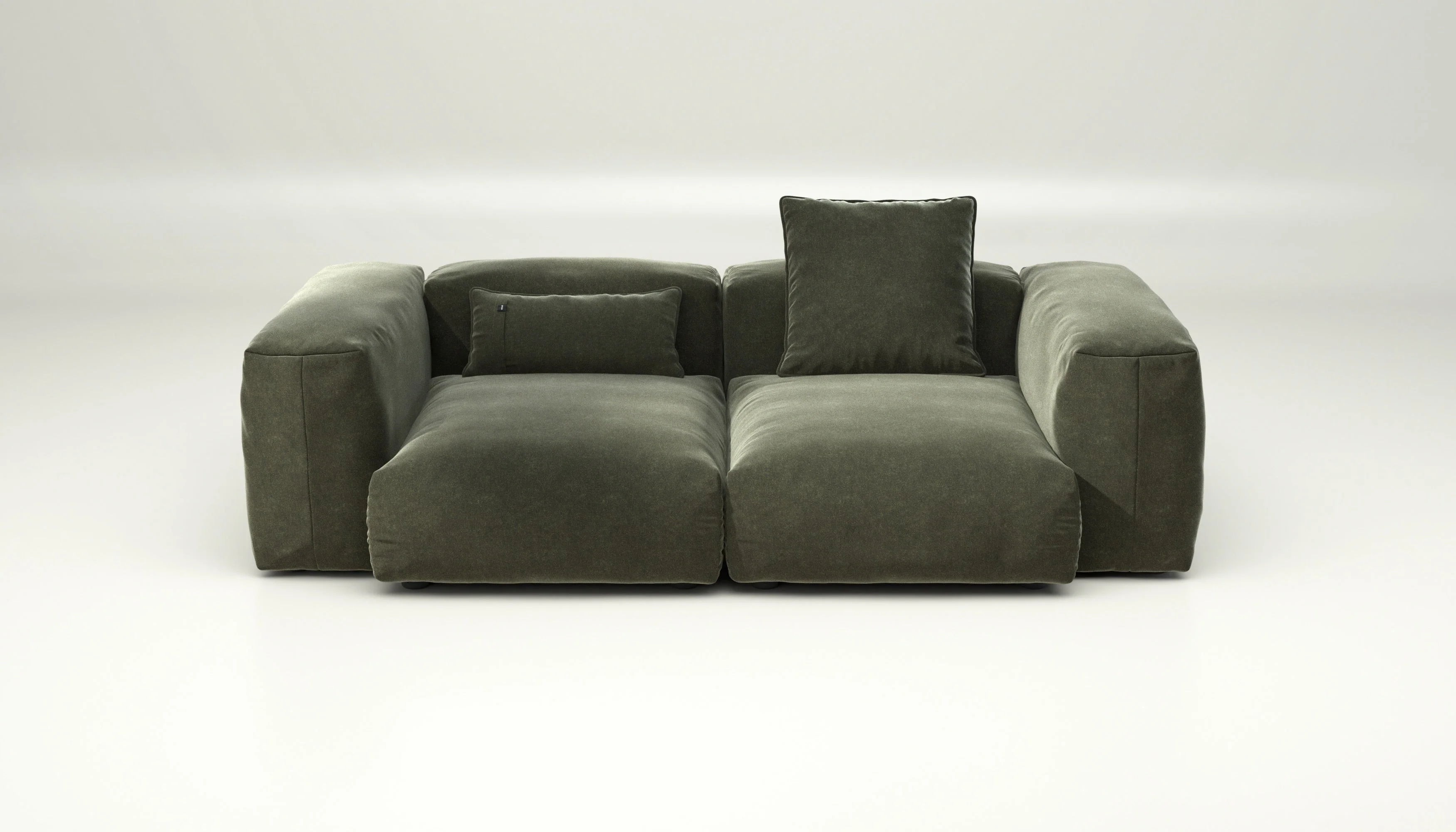 vetsak | Sofa Set 02 Medium - Suave - Pine | Modulaire Sofa | 2.5 Zits | Big Sofa
