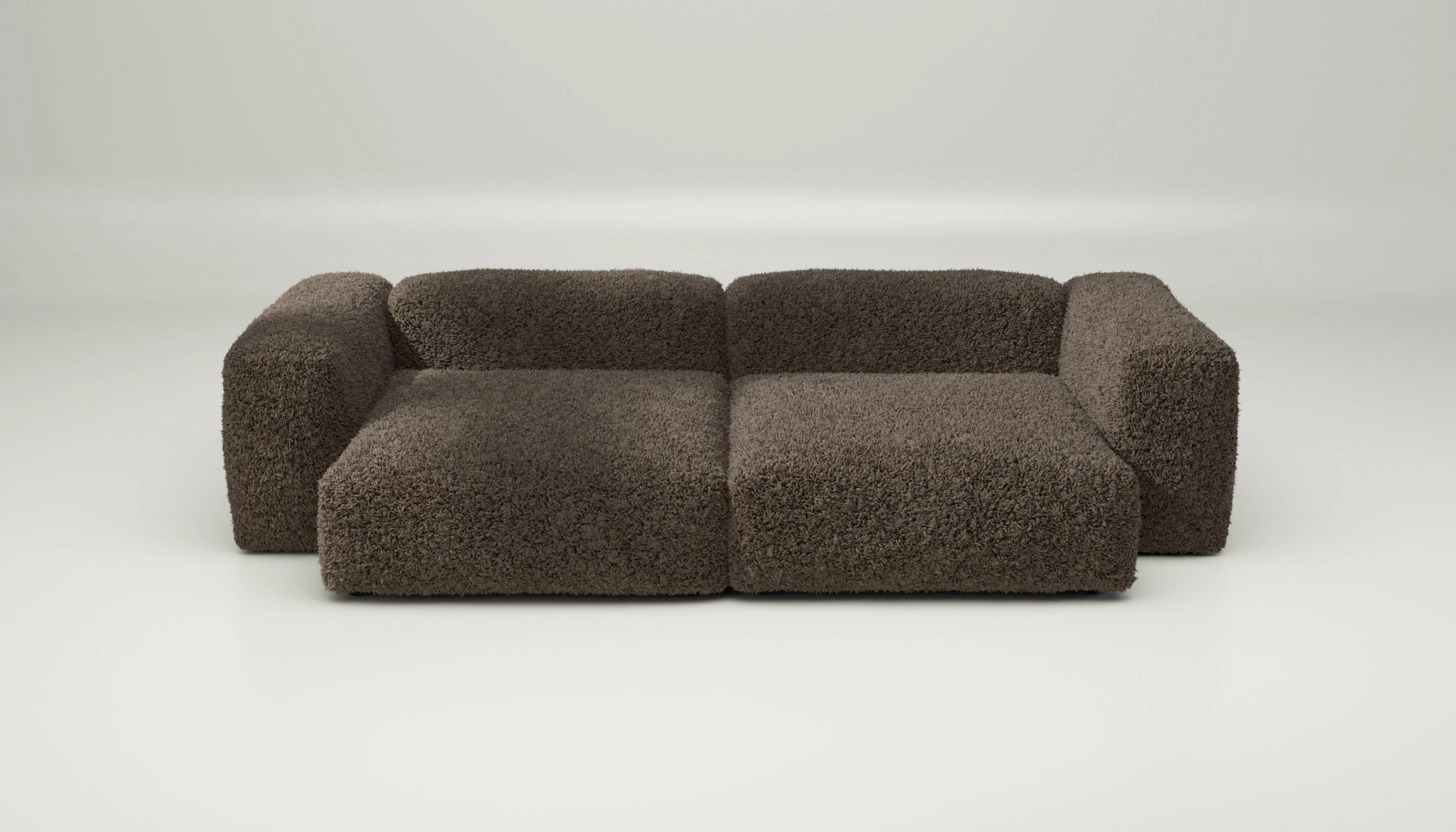 vetsak | Sofa Set 02 XLarge - Doodle - Cacao | Modulaire Sofa | 3.5 Zits | Big Sofa - Image 2