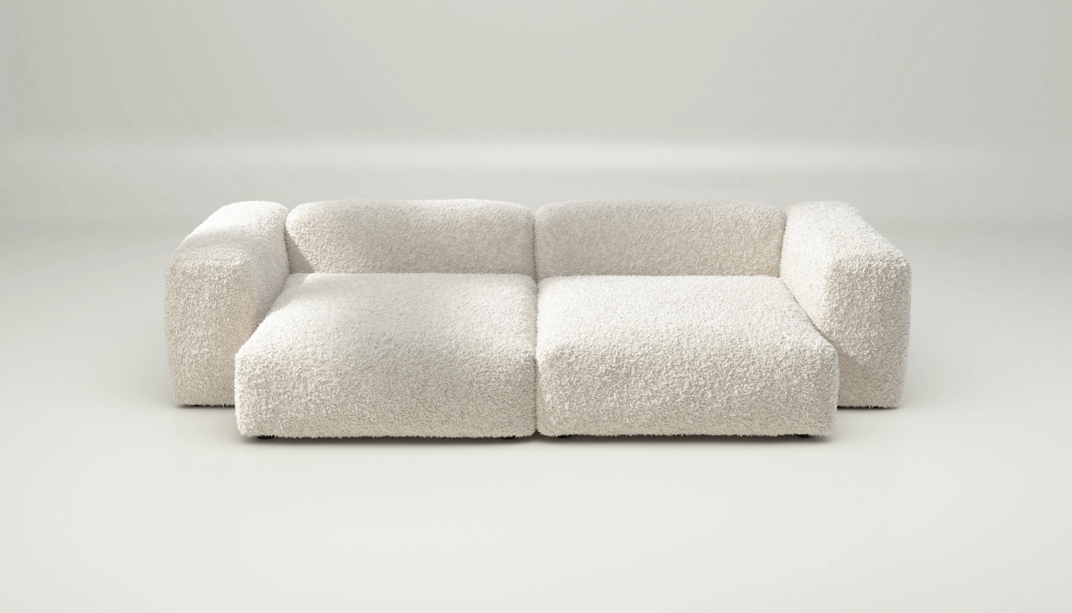 vetsak | Sofa Set 02 XLarge - Doodle - Creme | Modulaire Sofa | 3.5 Zits | Big Sofa - Image 2