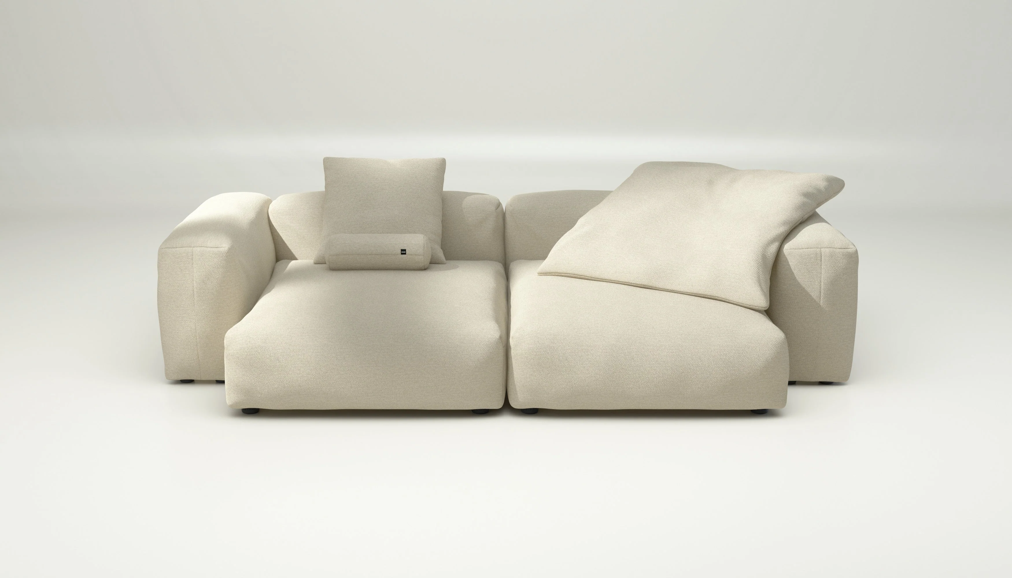 vetsak | Sofa Set 02 XLarge - Loop Loop - Duna | Modulaire Sofa | 3.5 Zits | Big Sofa