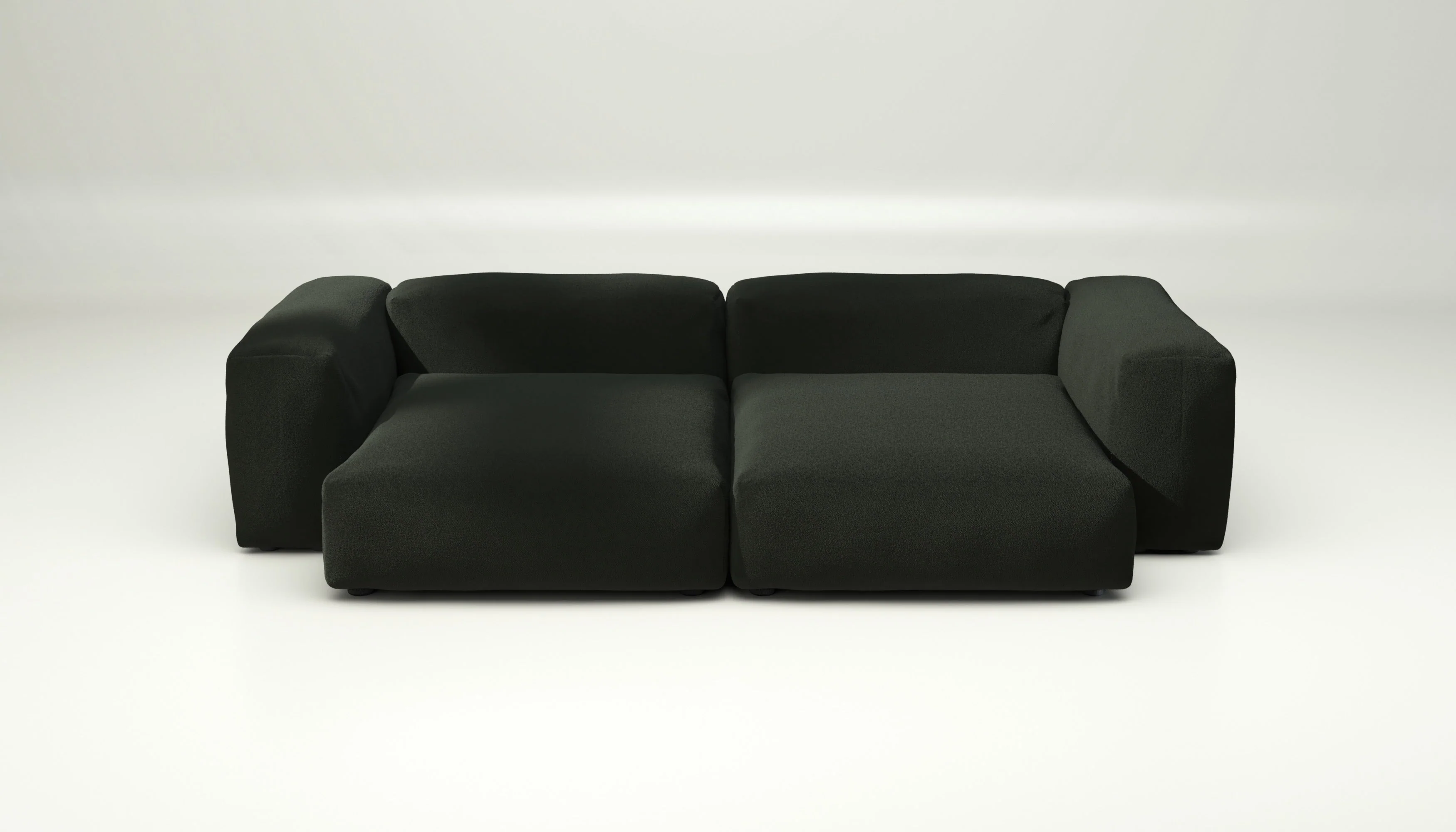 vetsak | Sofa Set 02 XLarge - Loop Loop - Mousse | Modulaire Sofa | 3.5 Zits | Big Sofa - Image 2