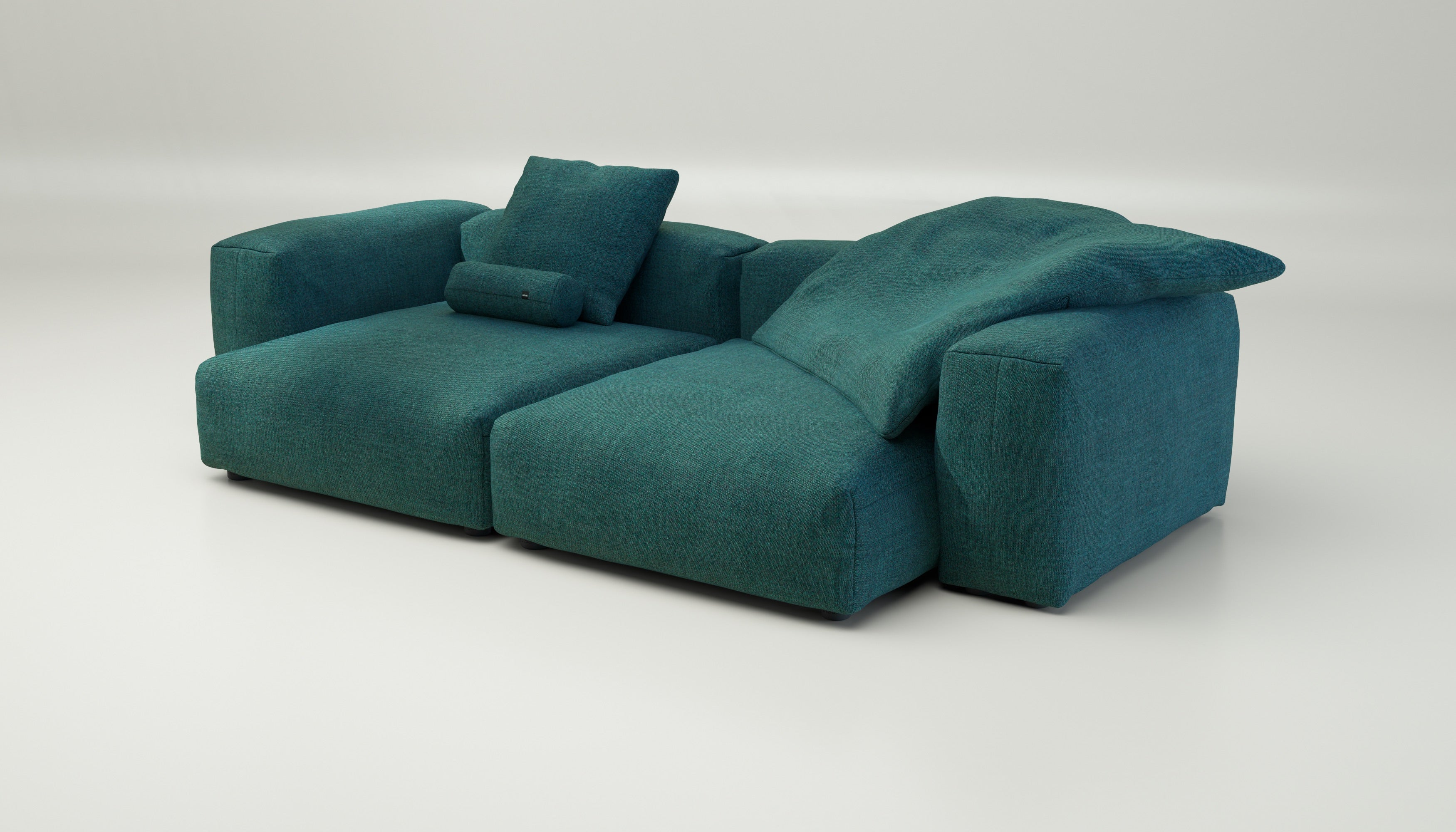 vetsak | Sofa Set 02 XLarge - Pique - Cedar | Modular Sofa | 3.5 Seater | Big Sofa - Image 3