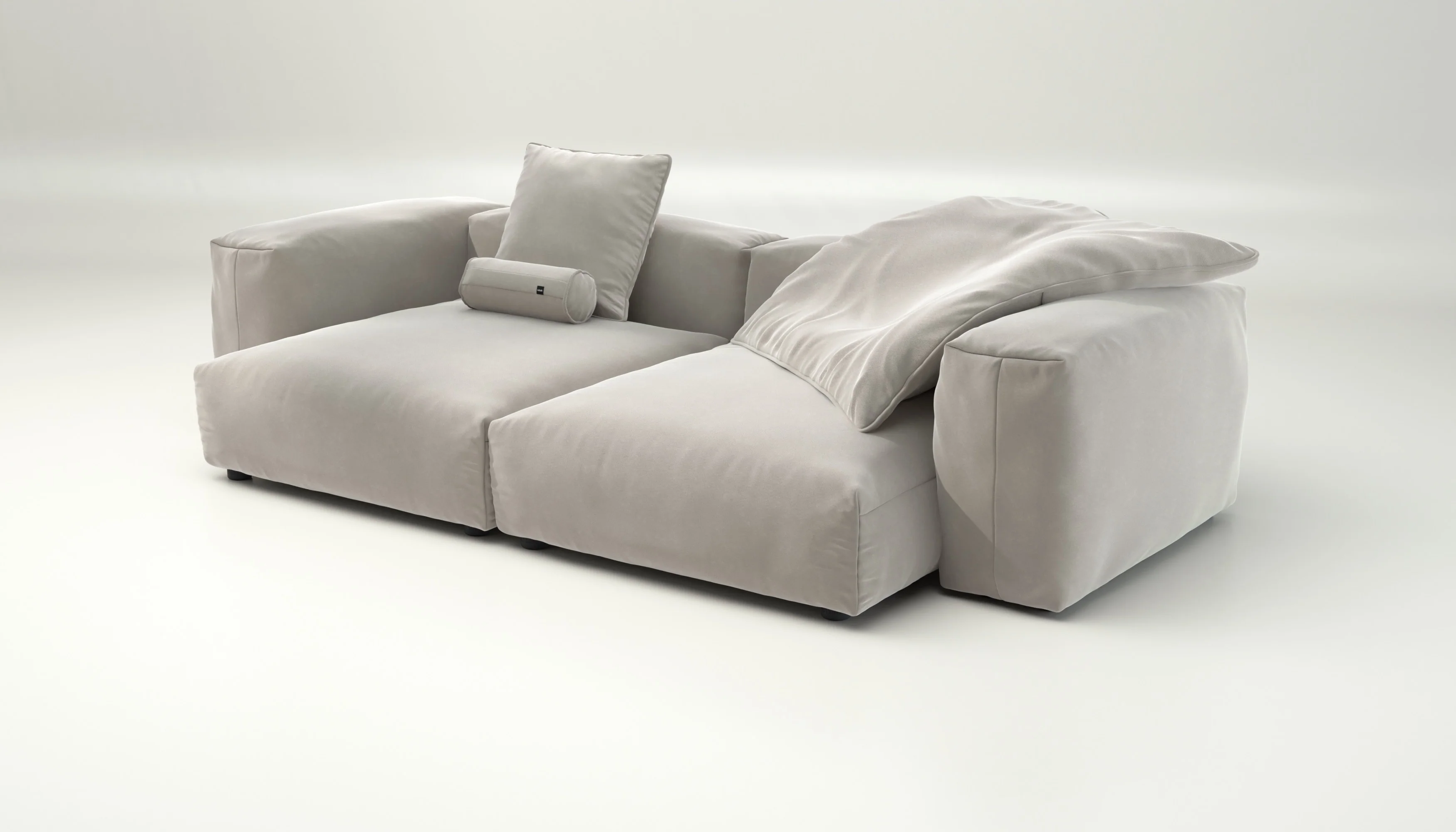 vetsak | Sofa Set 02 XLarge - Suave - Clay | Modulaire Sofa | 3.5 Zits | Big Sofa - Image 3