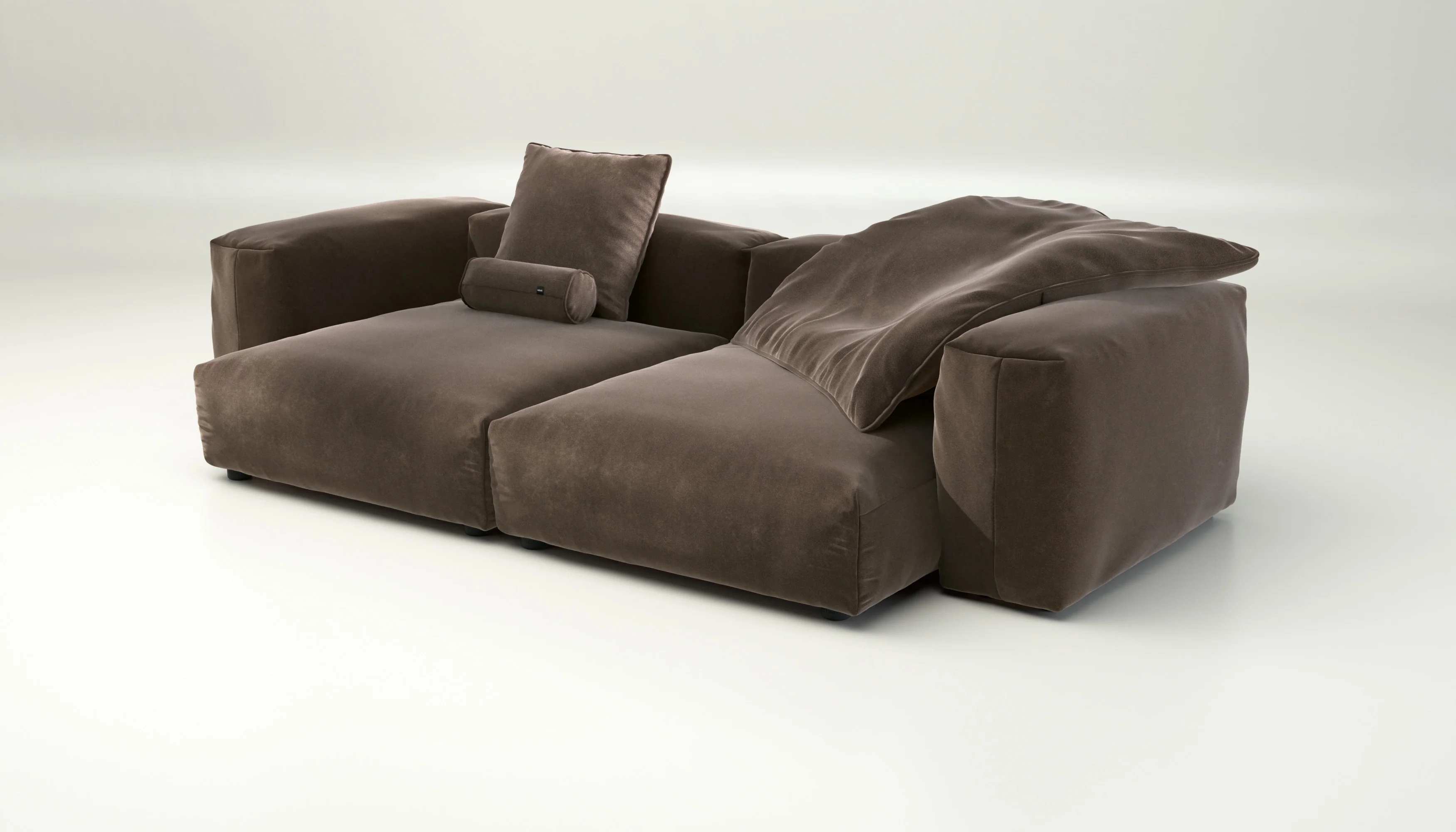 vetsak | Sofa Set 02 XLarge - Suave - Espresso | Modulaire Sofa | 3.5 Zits | Big Sofa - Image 3