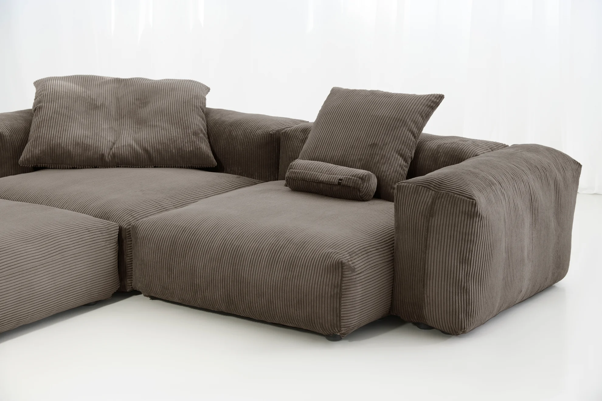 vetsak | Sofa Set 03 - Cord Velour - Mocha | Modulaire Sofa | 3.5 Zits | Big Sofa | Hoeksofa - Image 5