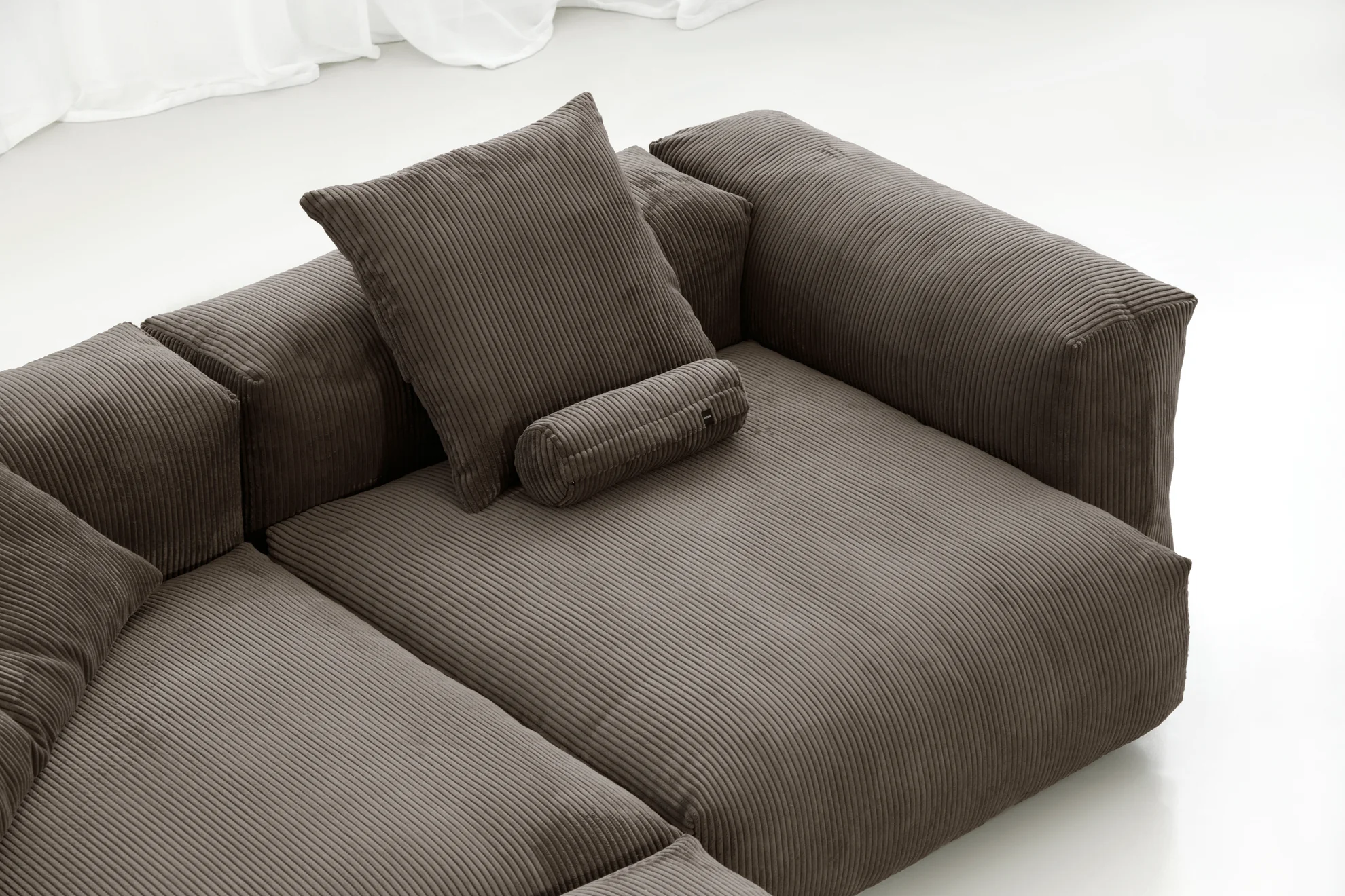 vetsak | Sofa Set 03 - Cord Velour - Mocha | Modulaire Sofa | 3.5 Zits | Big Sofa | Hoeksofa - Image 6