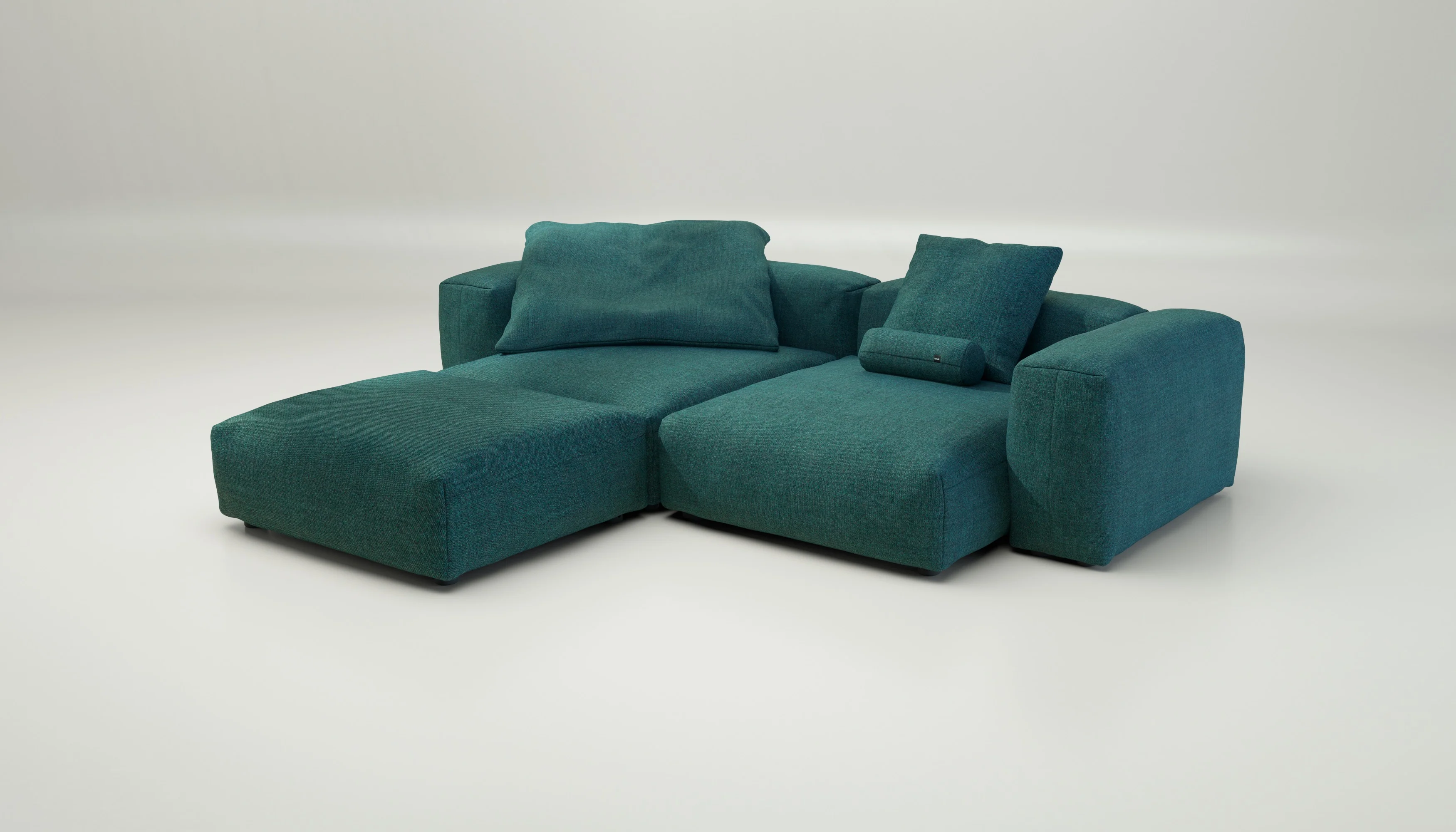 vetsak | Sofa Set 03 - Pique - Cedar | Modular Sofa | 3.5 Seater | Big Sofa | Corner Sofa - Image 3