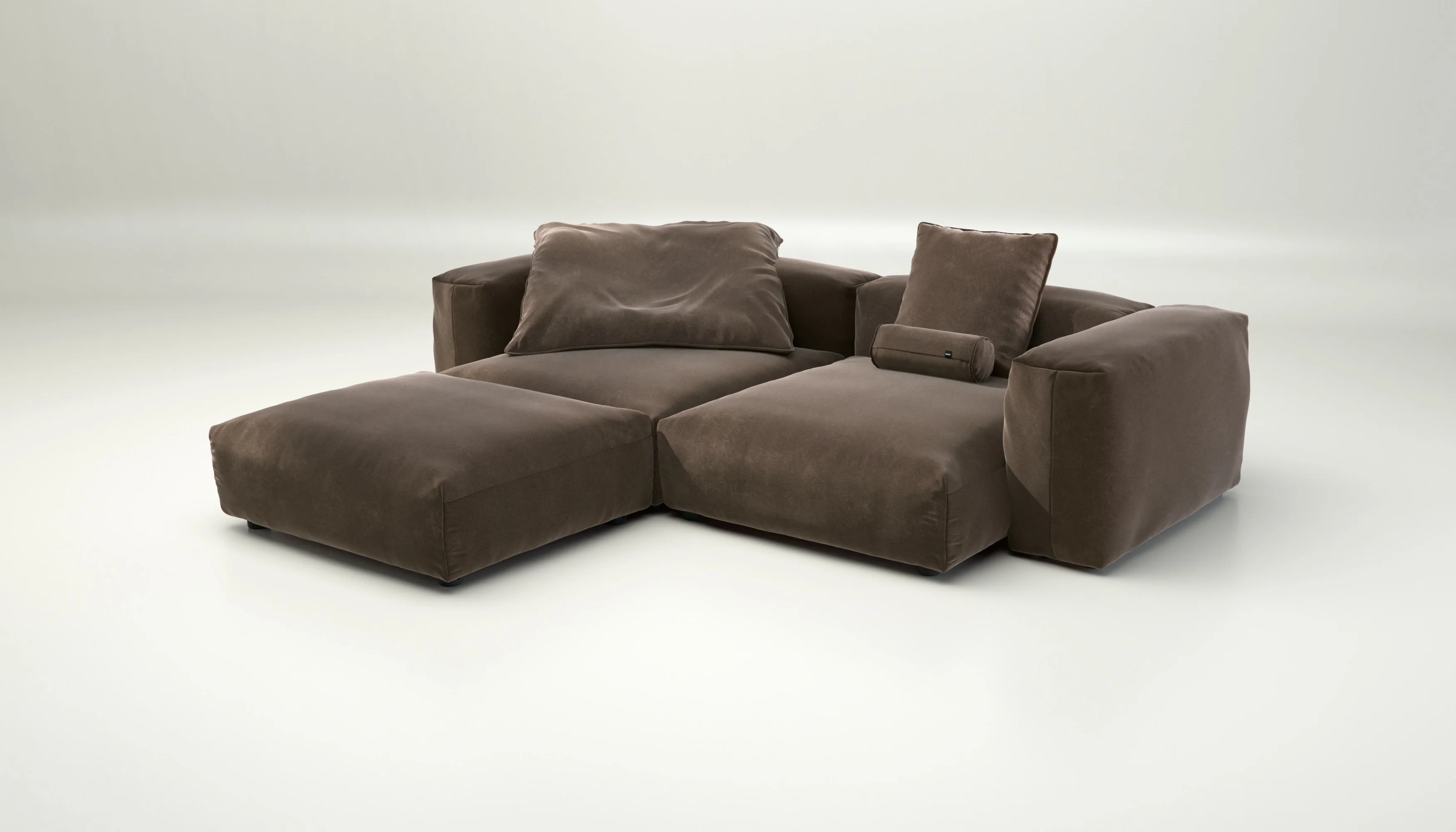 vetsak | Sofa Set 03 - Suave - Espresso | Modulaire Sofa | 3.5 Zits | Big Sofa | Hoeksofa - Image 3
