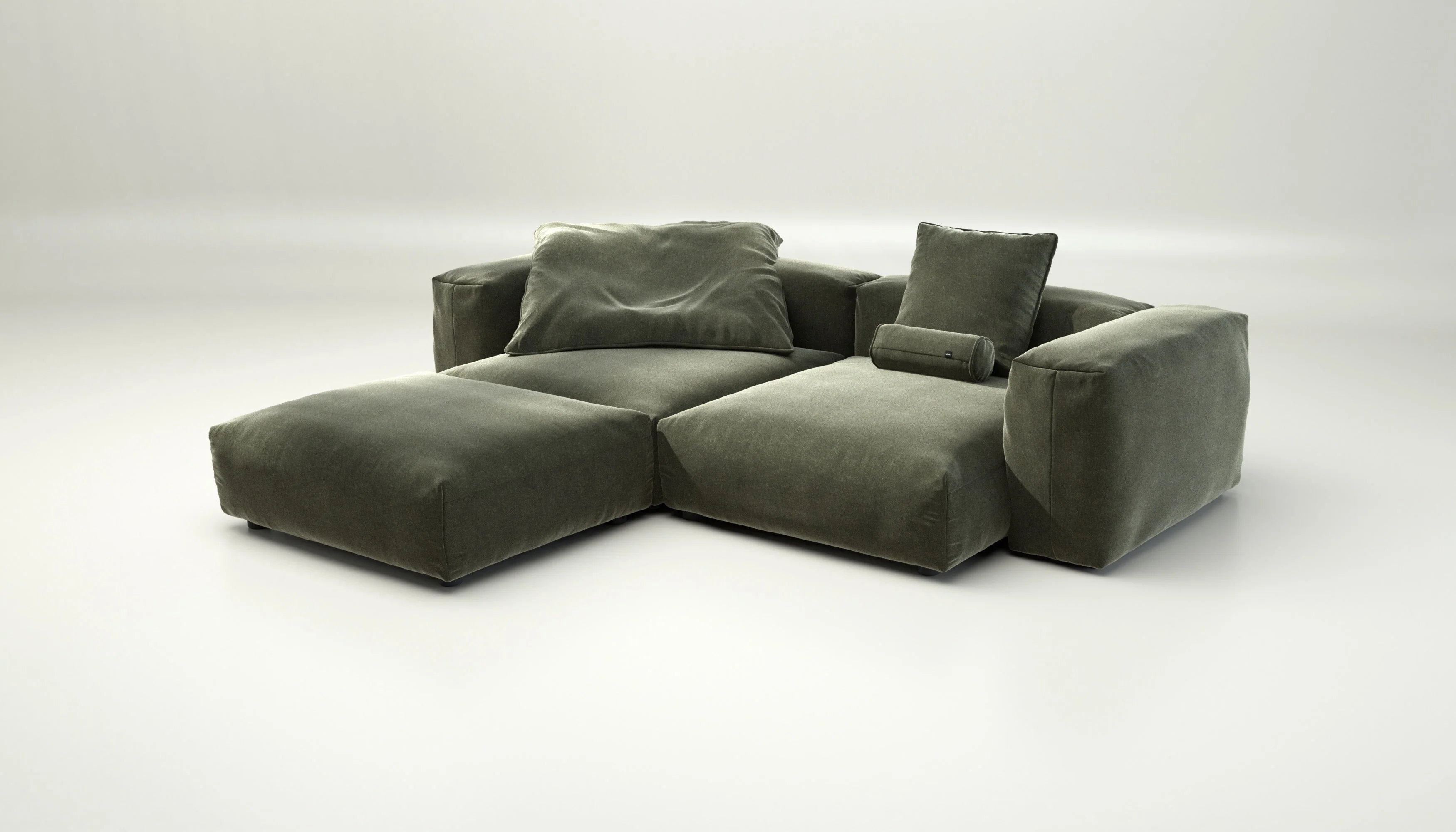 vetsak | Sofa Set 03 - Suave - Pine | Modulaire Sofa | 3.5 Zits | Big Sofa | Hoeksofa - Image 3