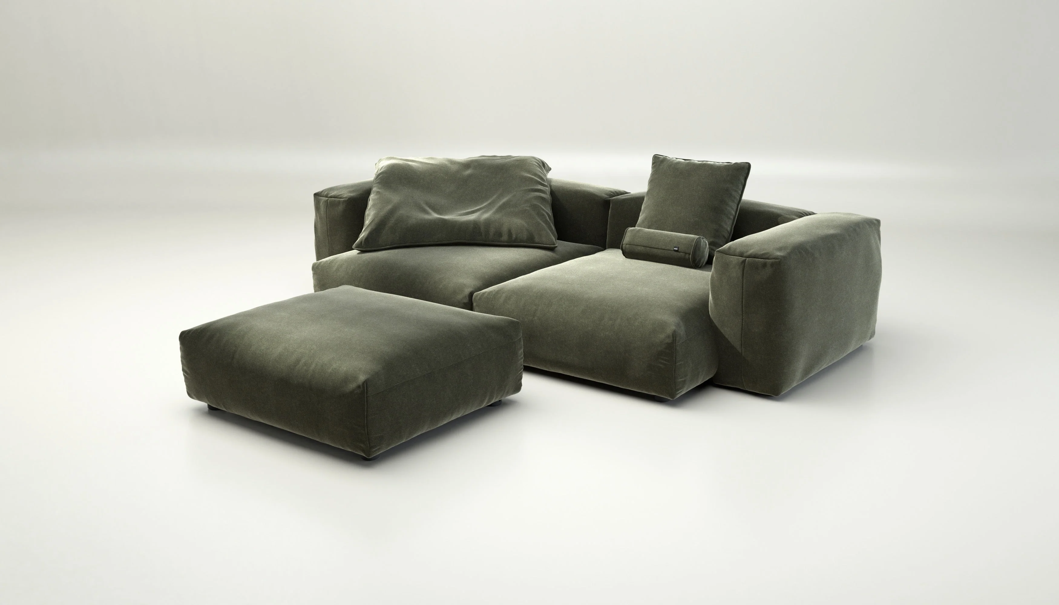 vetsak | Sofa Set 03 - Suave - Pine | Modulaire Sofa | 3.5 Zits | Big Sofa | Hoeksofa - Image 4