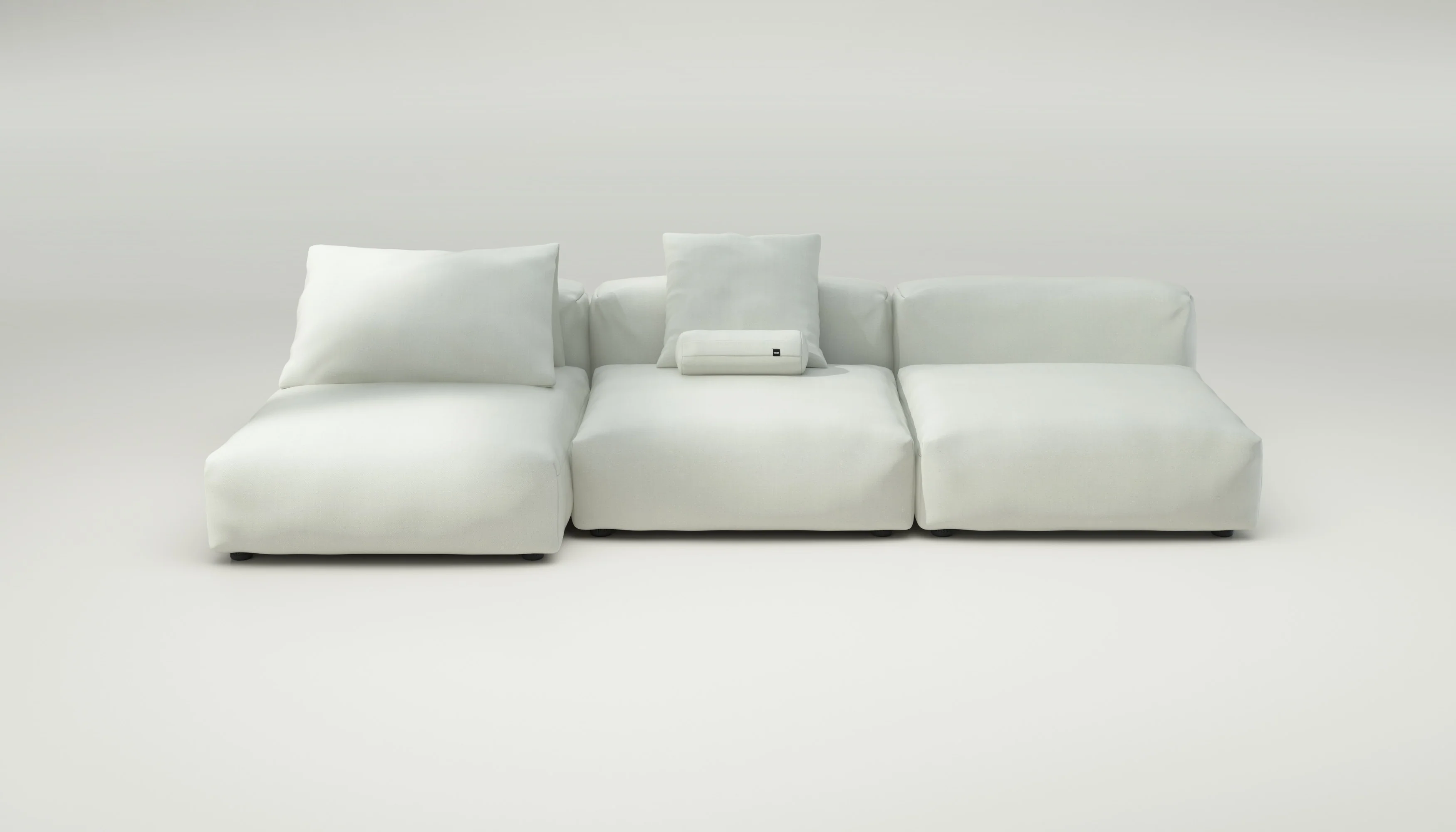 vetsak | Sofa Set 04 - Herringbone - Creme | Modulaire Sofa | 5 Zits | Big Sofa