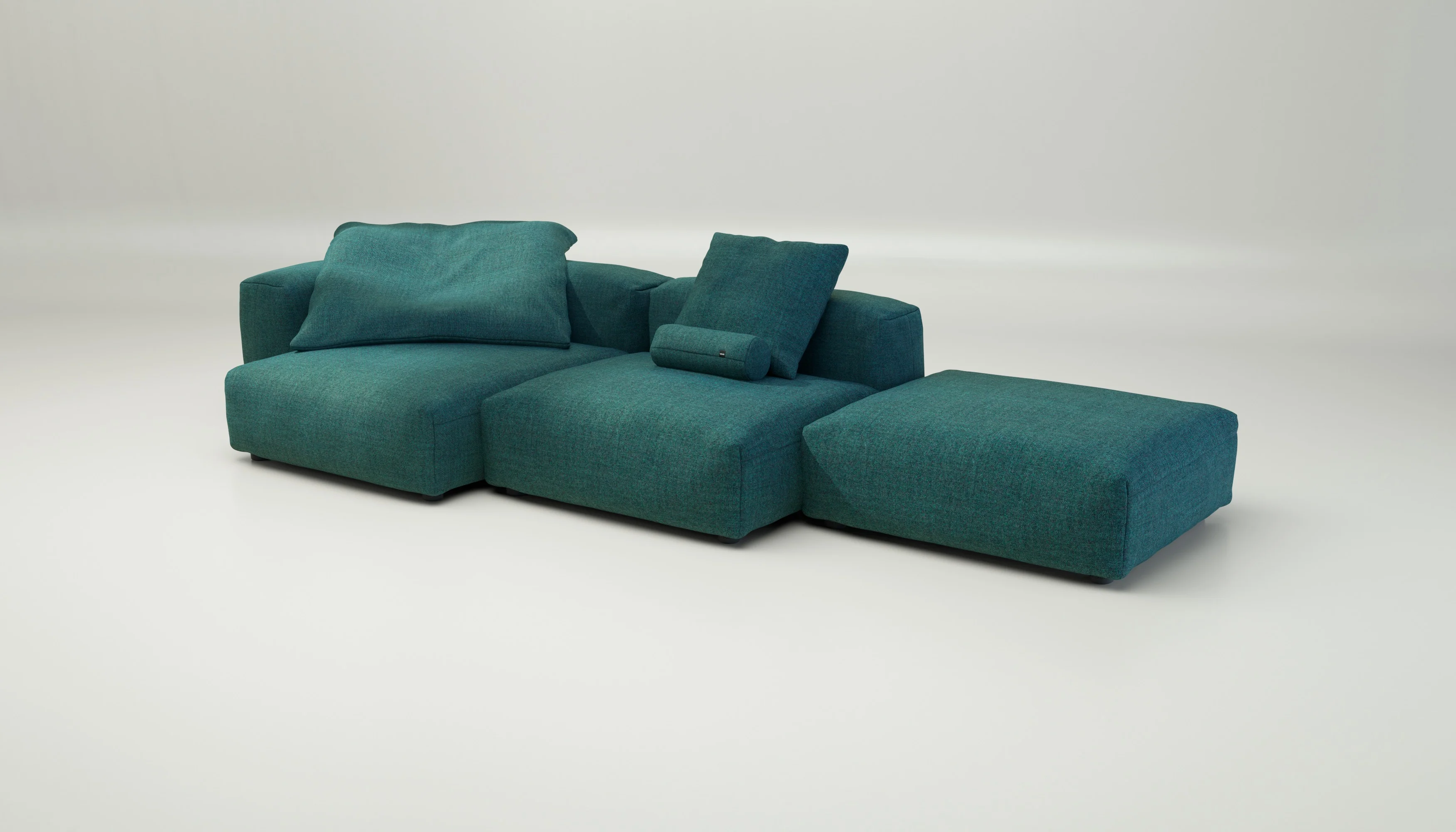 vetsak | Sofa Set 04 - Pique - Cedar | Modular Sofa | 5 Seater | Big Sofa - Image 3