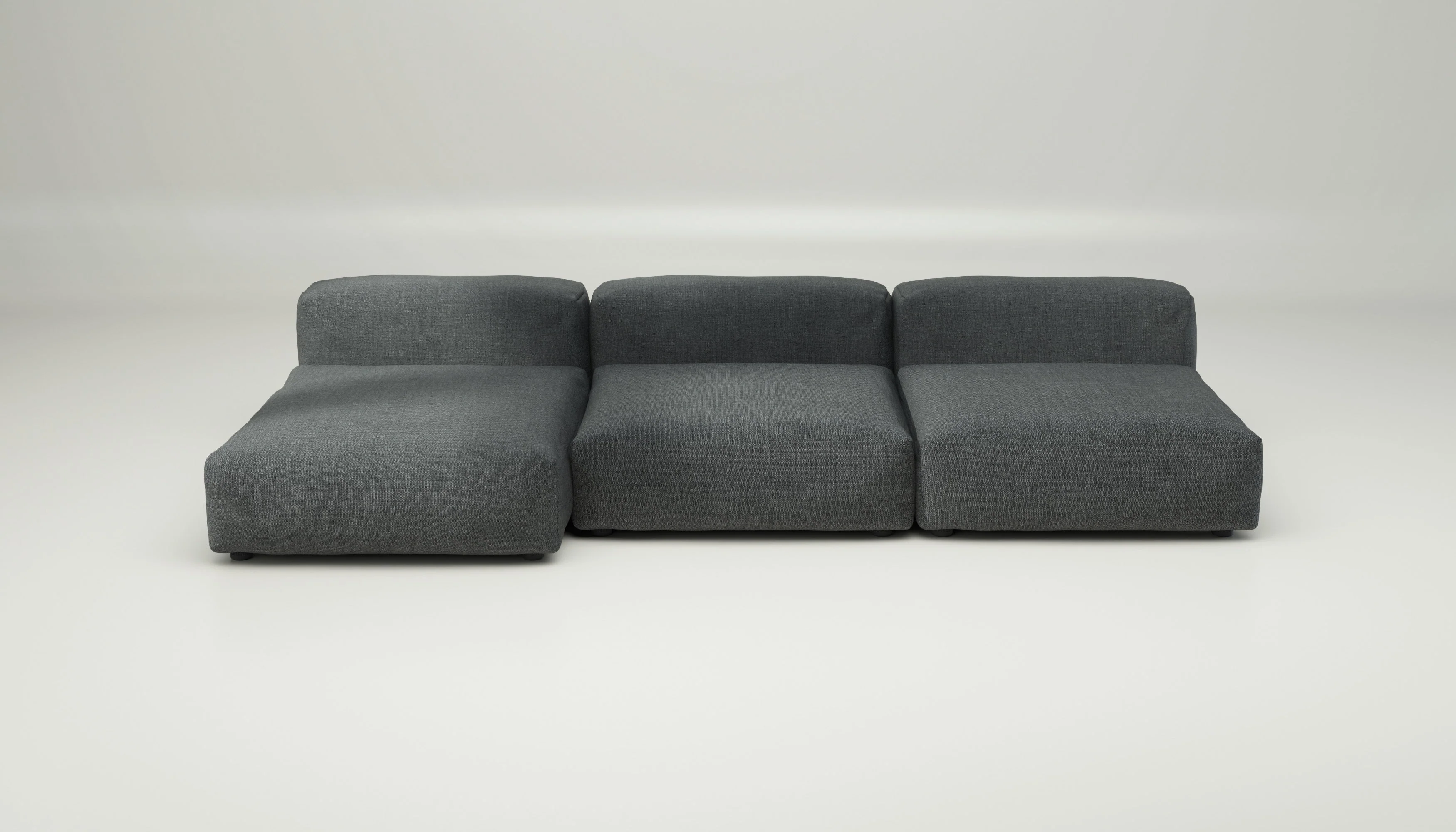 vetsak | Sofa Set 04 - Pique - Dark Grey | Modular Sofa | 5 Seater | Big Sofa - Image 2