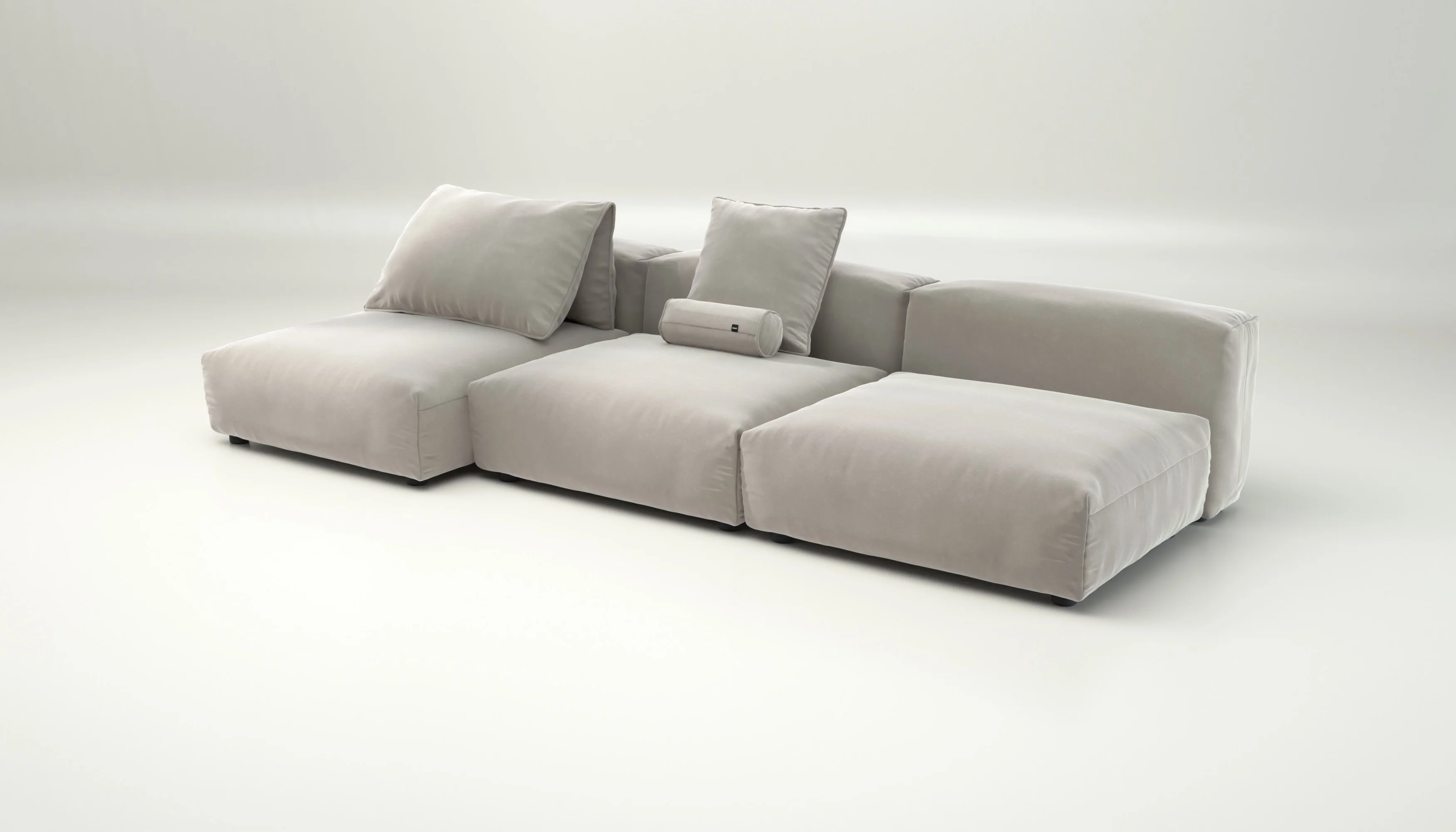 vetsak | Sofa Set 04 - Suave - Clay | Modulaire Sofa | 5 Zits | Big Sofa - Image 3