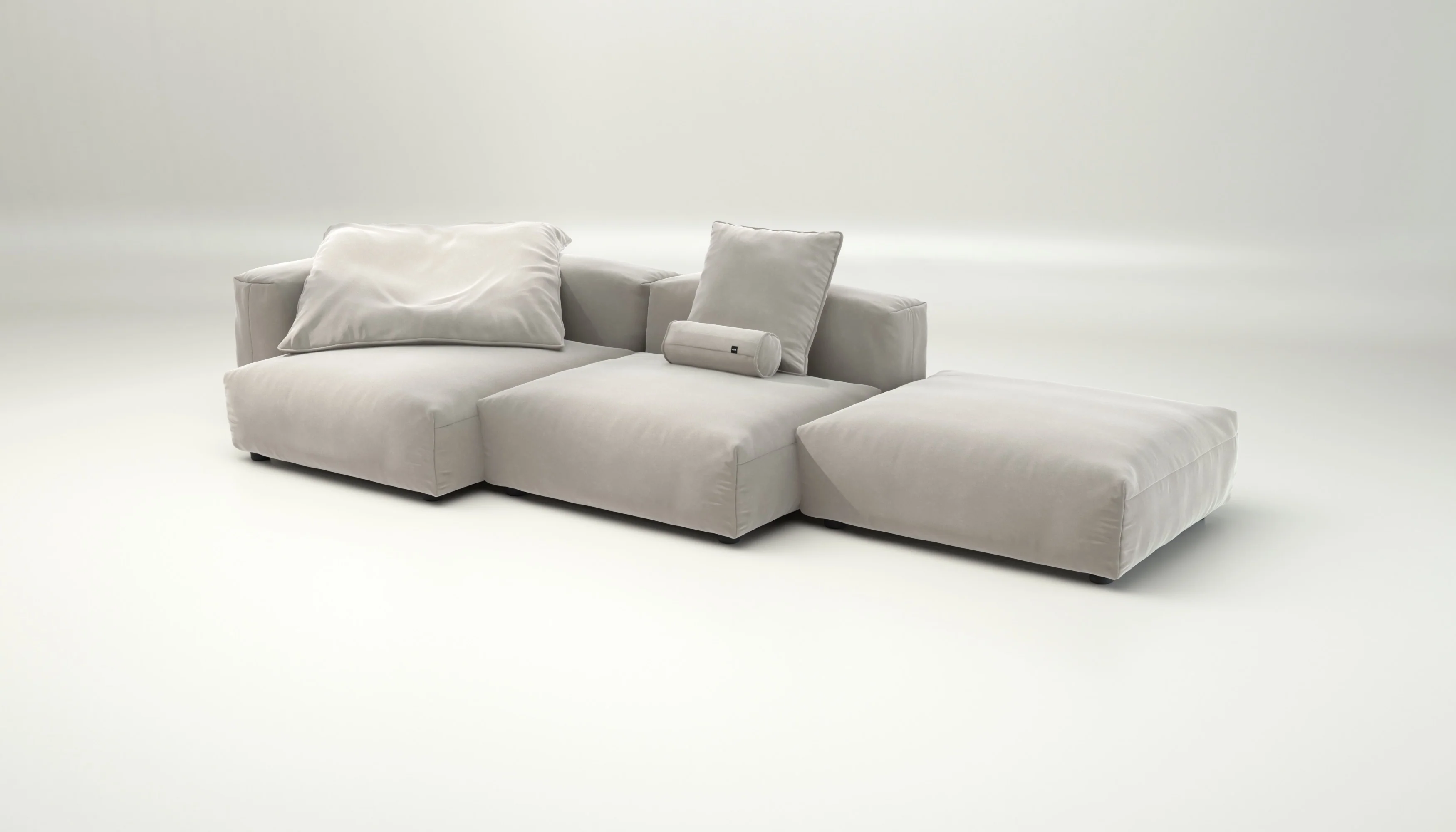 vetsak | Sofa Set 04 - Suave - Clay | Modulaire Sofa | 5 Zits | Big Sofa - Image 4