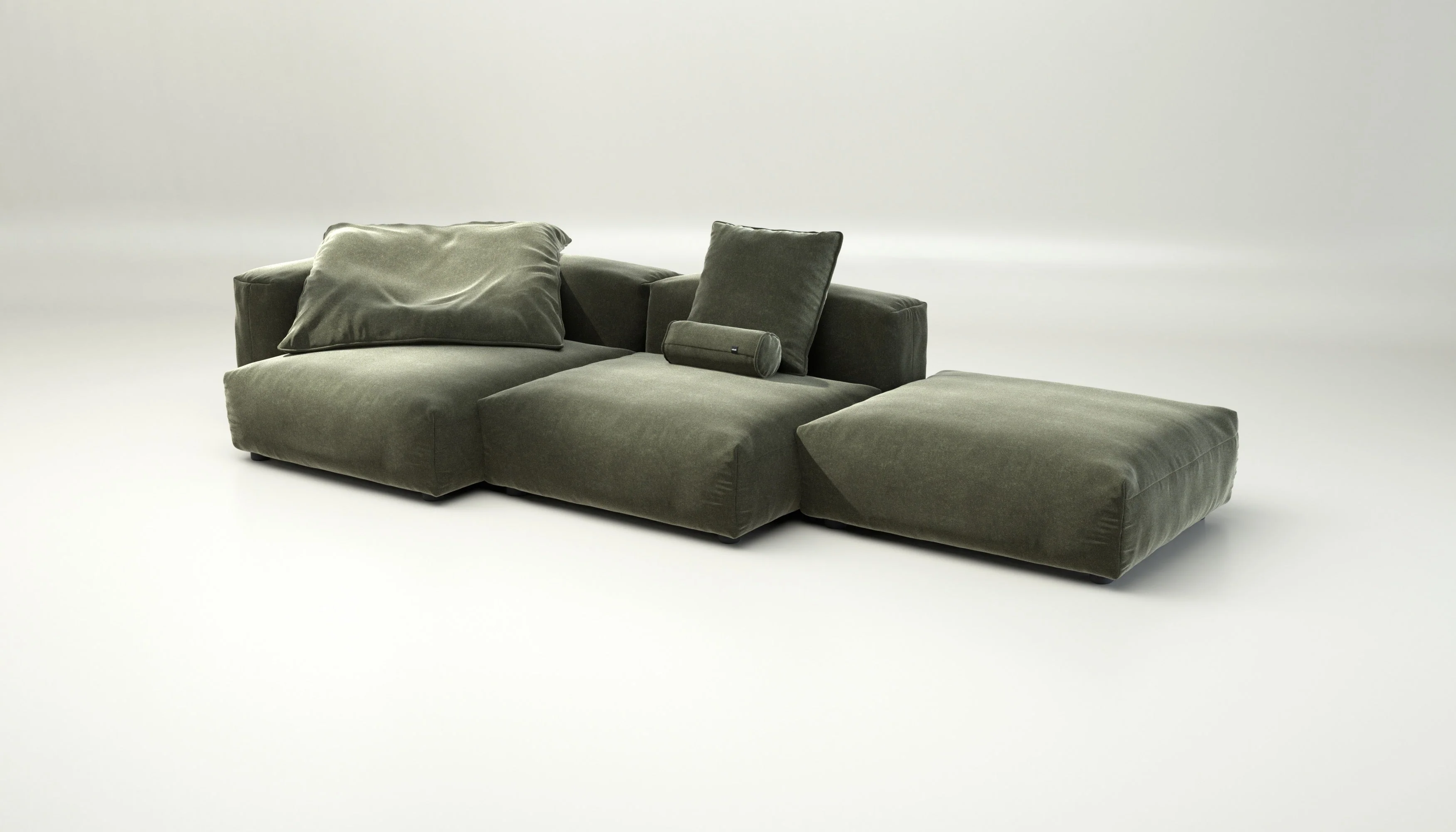 vetsak | Sofa Set 04 - Suave - Pine | Modulaire Sofa | 5 Zits | Big Sofa - Image 4