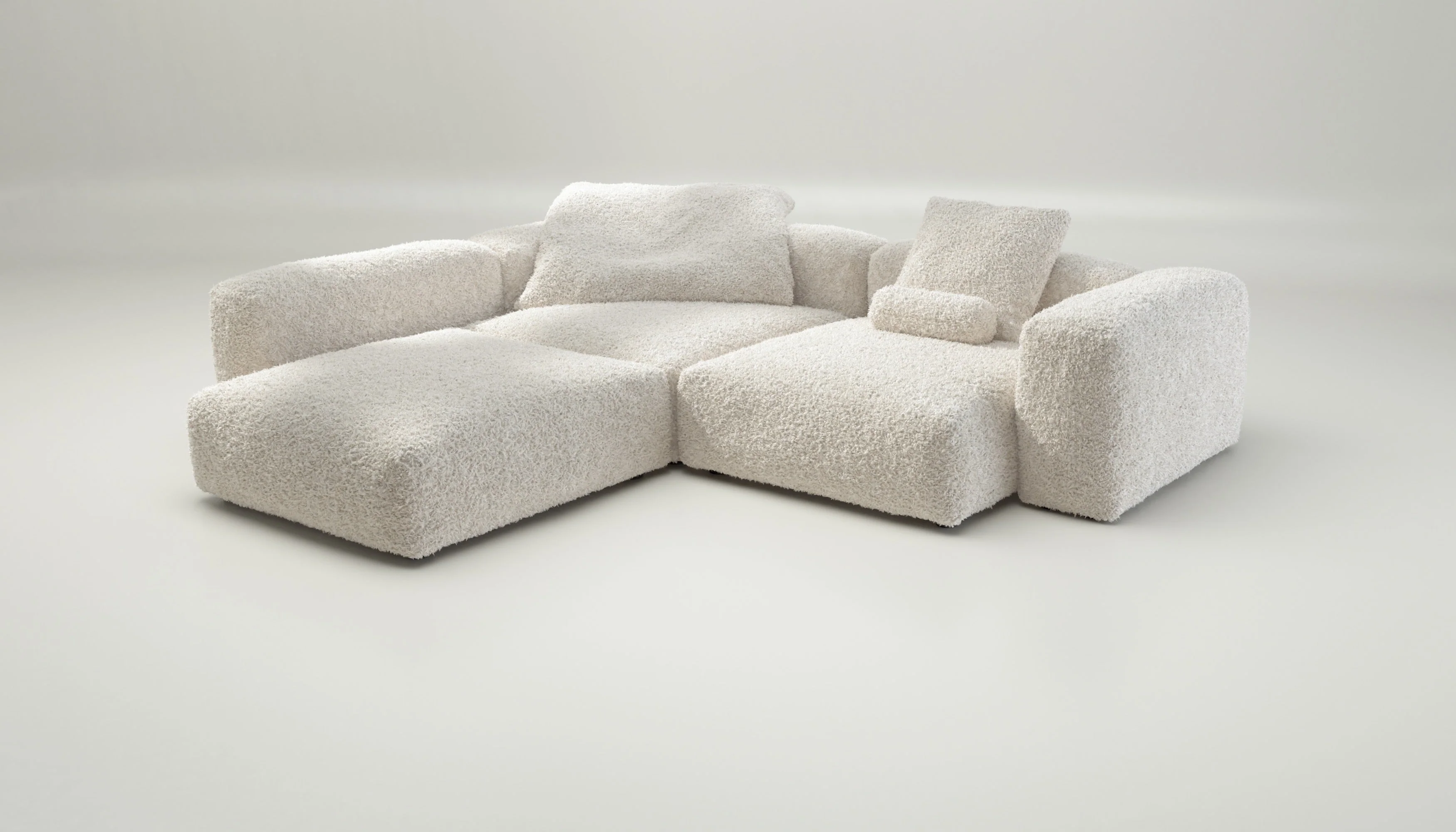 vetsak | Sofa Set 05 - Doodle - Creme | Modulaire Sofa | 5 Zits | Big Sofa | Hoeksofa - Image 4
