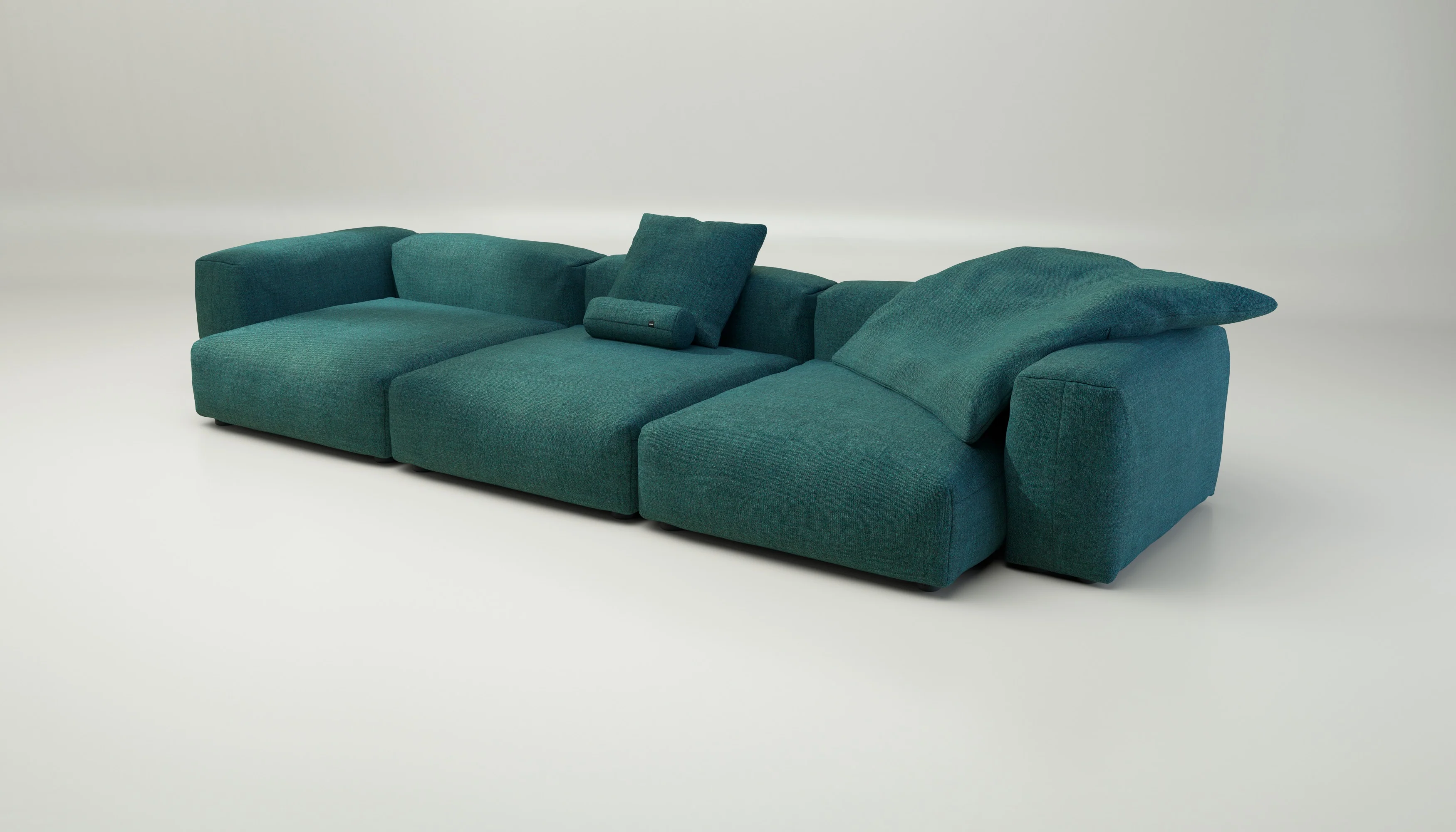 vetsak | Sofa Set 05 - Pique - Cedar | Modular Sofa | 5 Seater | Big Sofa | Corner Sofa - Image 3